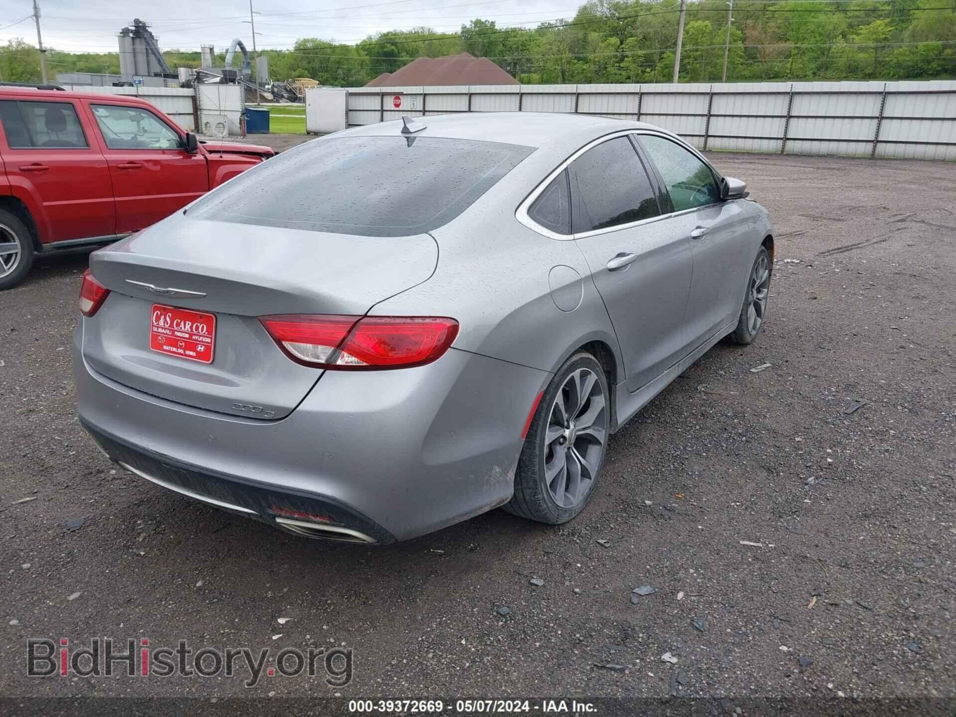 2015 CHRYSLER 200 - VIN: 1C3CCCCG8FN509767 - Фото 4