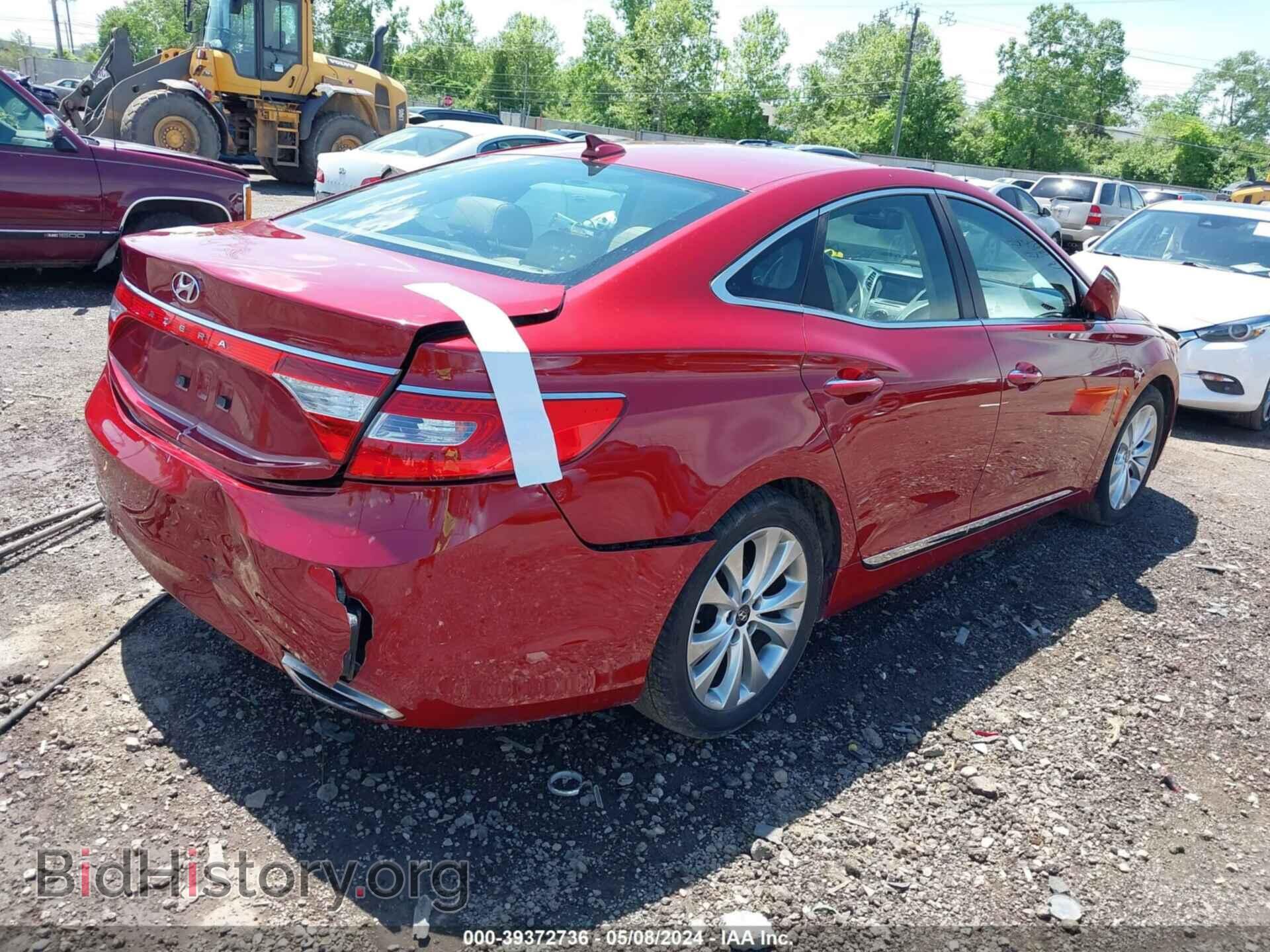 2012 HYUNDAI AZERA - VIN: KMHFG4JG8CA183473 - Фото 4