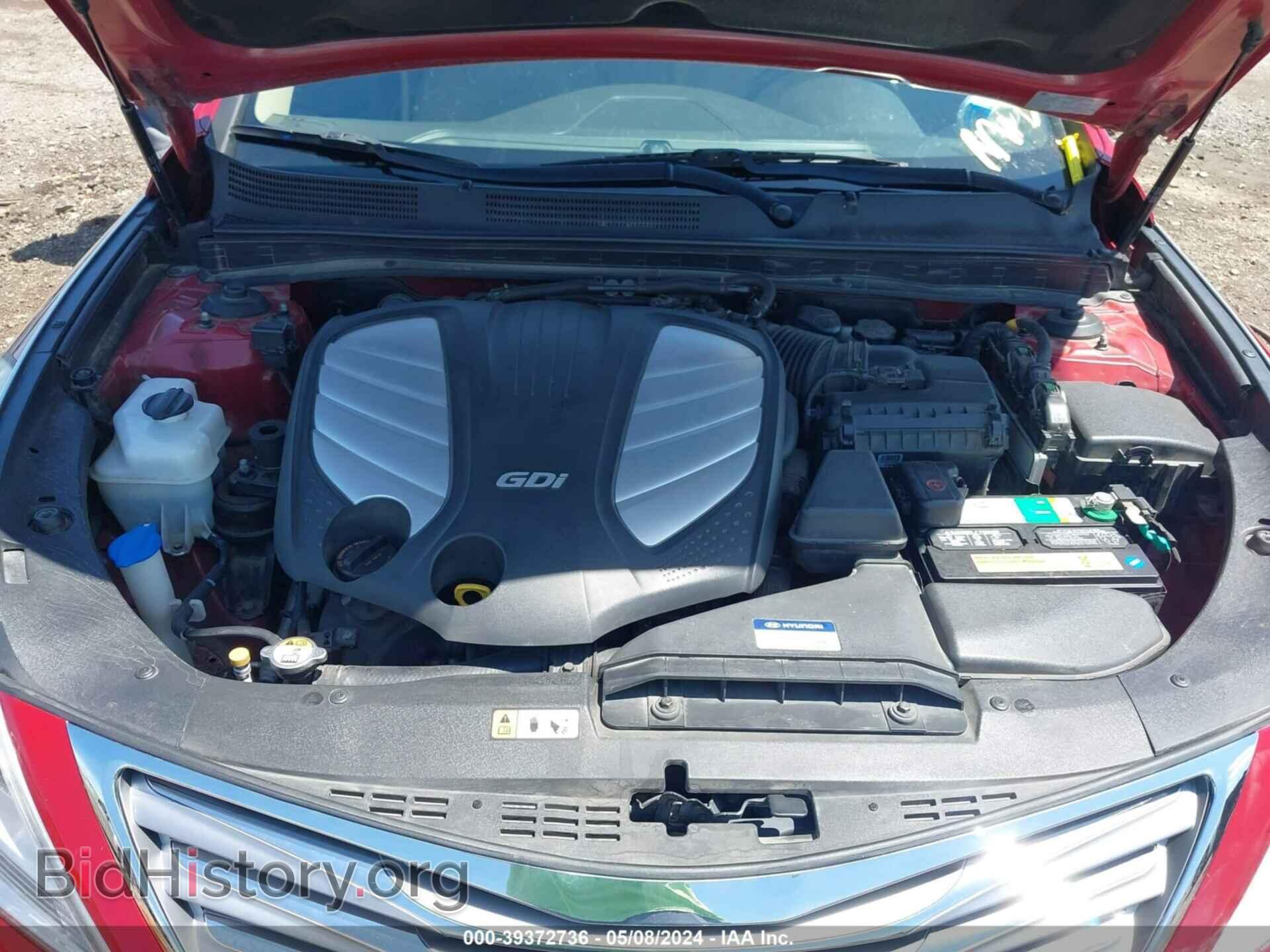 2012 HYUNDAI AZERA - VIN: KMHFG4JG8CA183473 - Фото 10