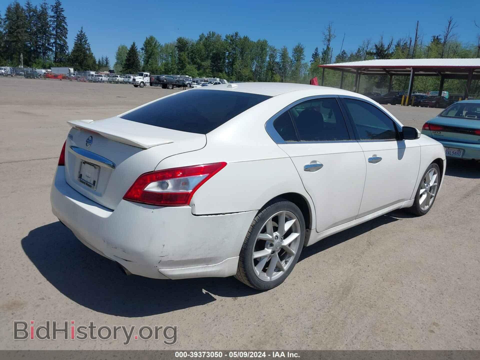 2009 NISSAN MAXIMA - VIN: 1N4AA51E59C817328 - Фото 4