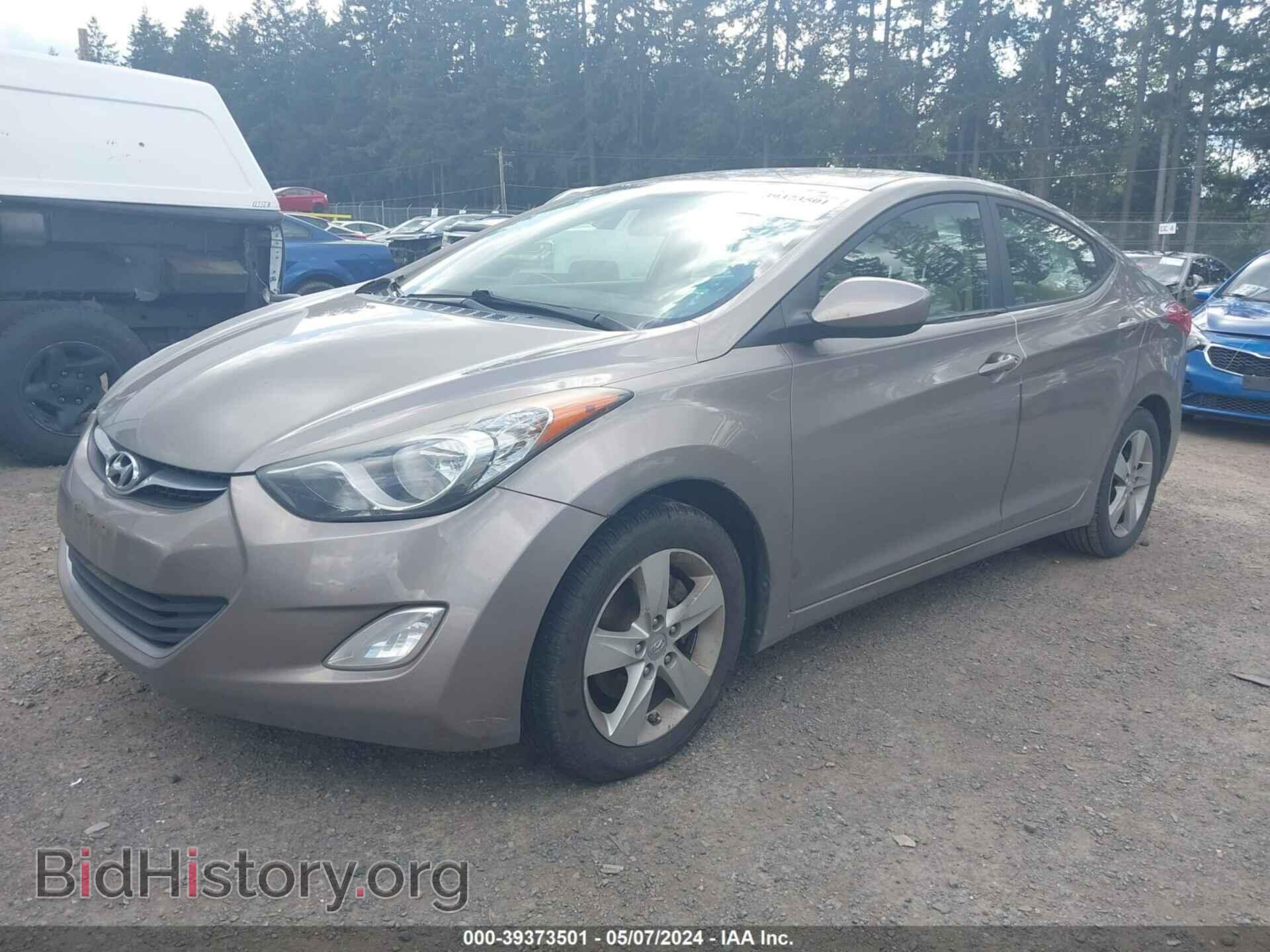 2012 HYUNDAI ELANTRA - VIN: 5NPDH4AE4CH089932 - Фото 2