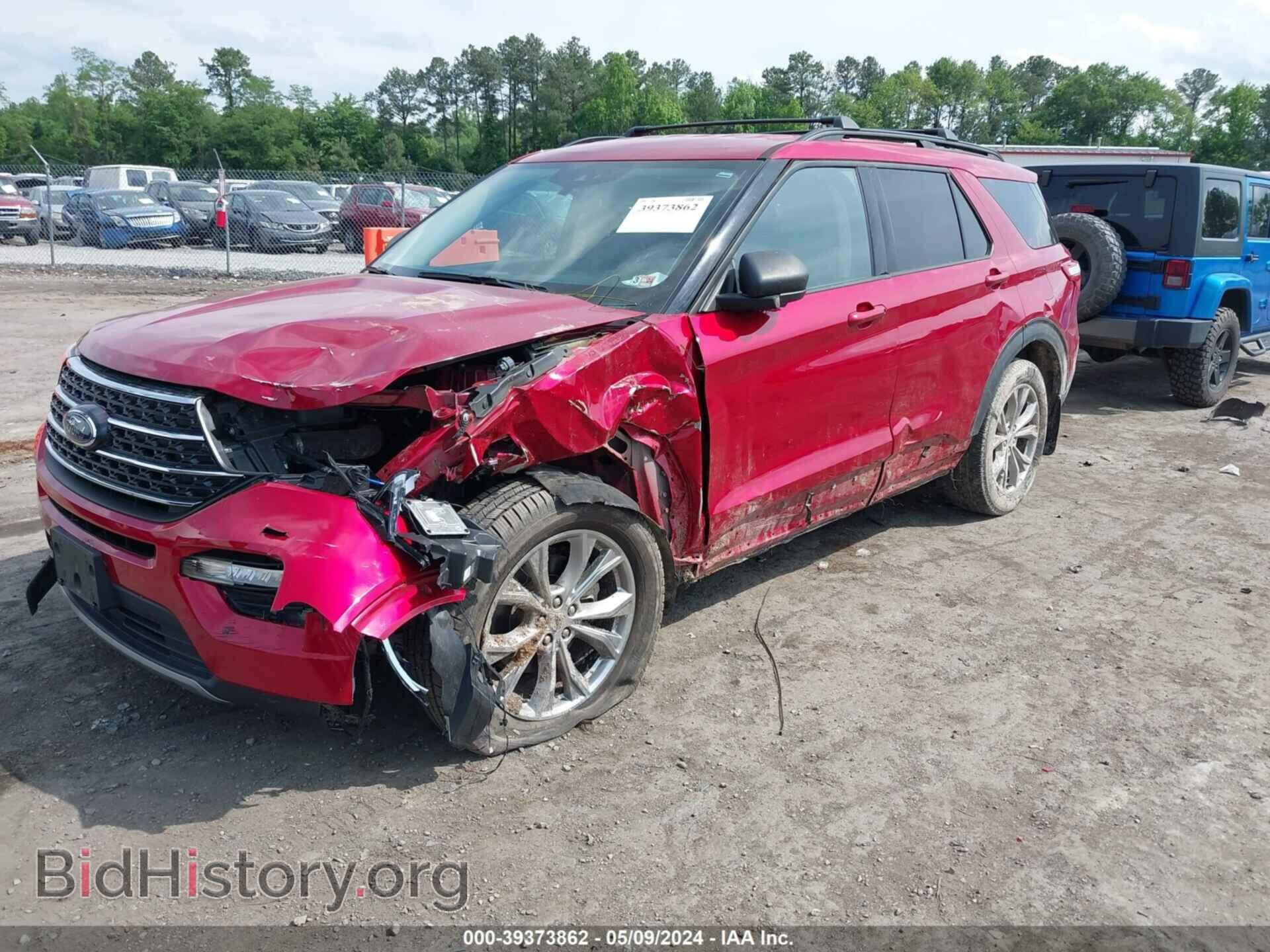 2020 FORD EXPLORER - VIN: 1FMSK8DH0LGC74355 - Фото 2