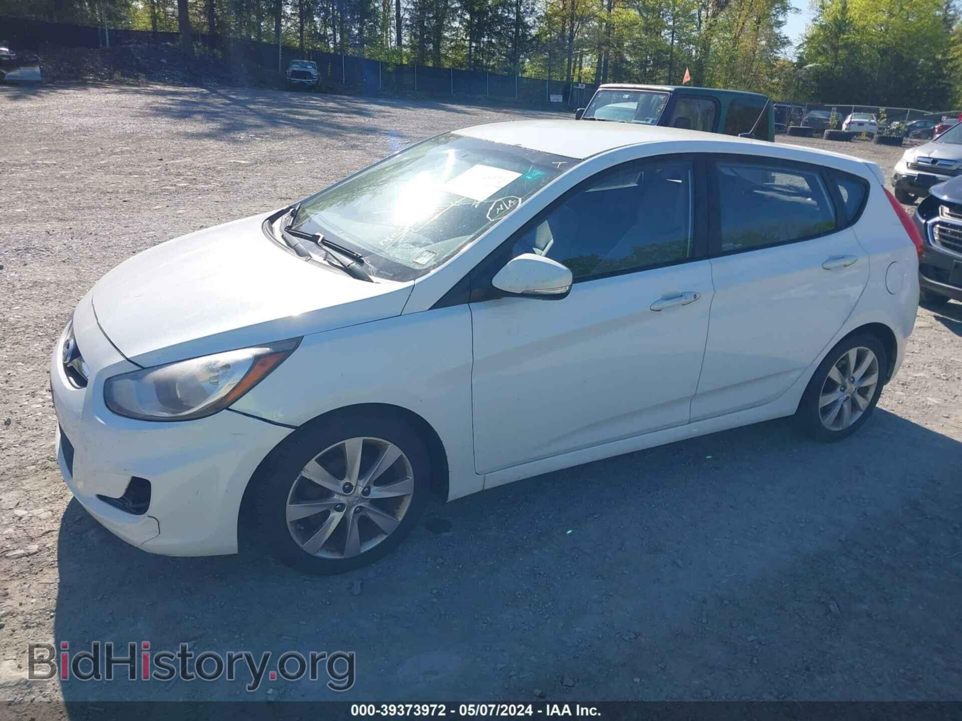 2013 HYUNDAI ACCENT - VIN: KMHCU5AEXDU085710 - Фото 2
