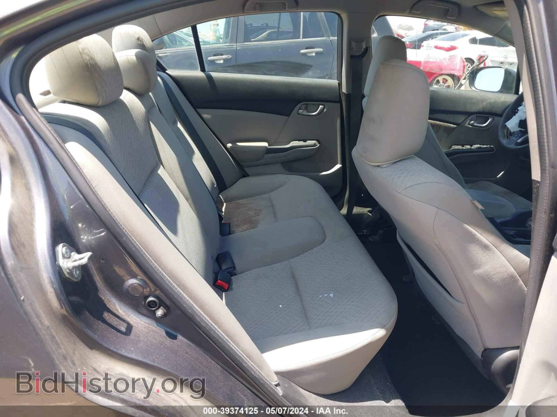 2014 HONDA CIVIC - VIN: 19XFB2F51EE223889 - Фото 8