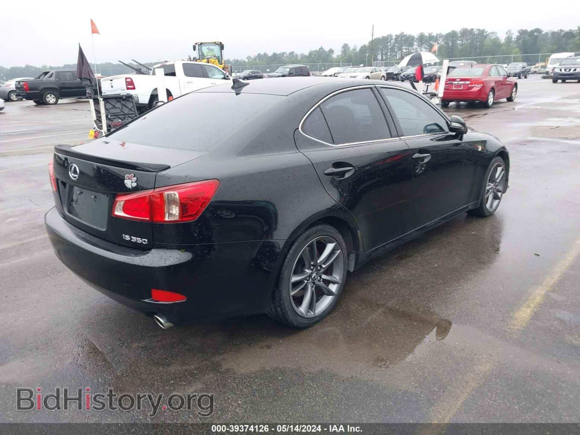 2011 LEXUS IS 350 - VIN: JTHBE5C24B5026383 - Photo 4