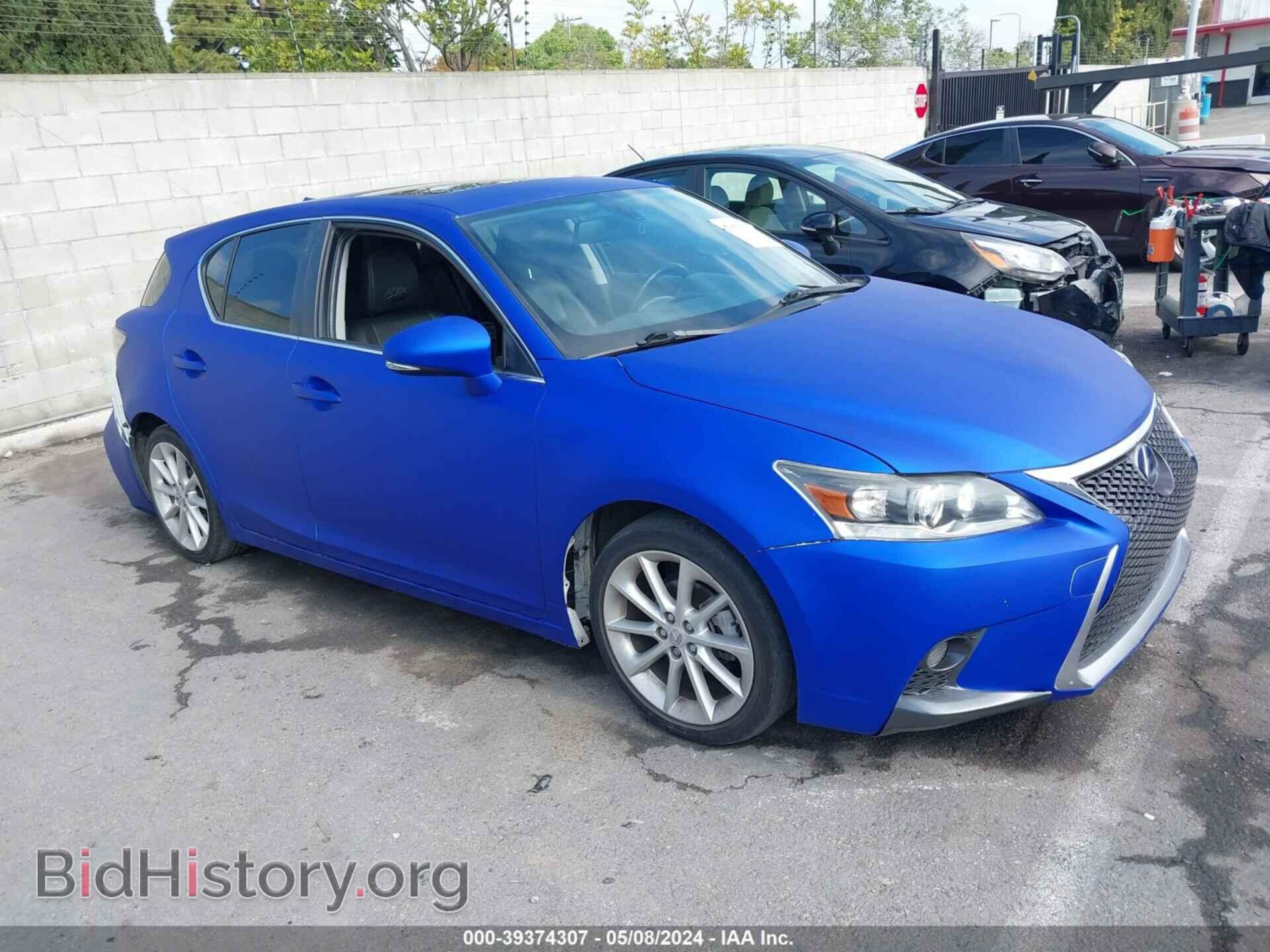 Photo JTHKD5BH0D2141334 - LEXUS CT 200H 2013