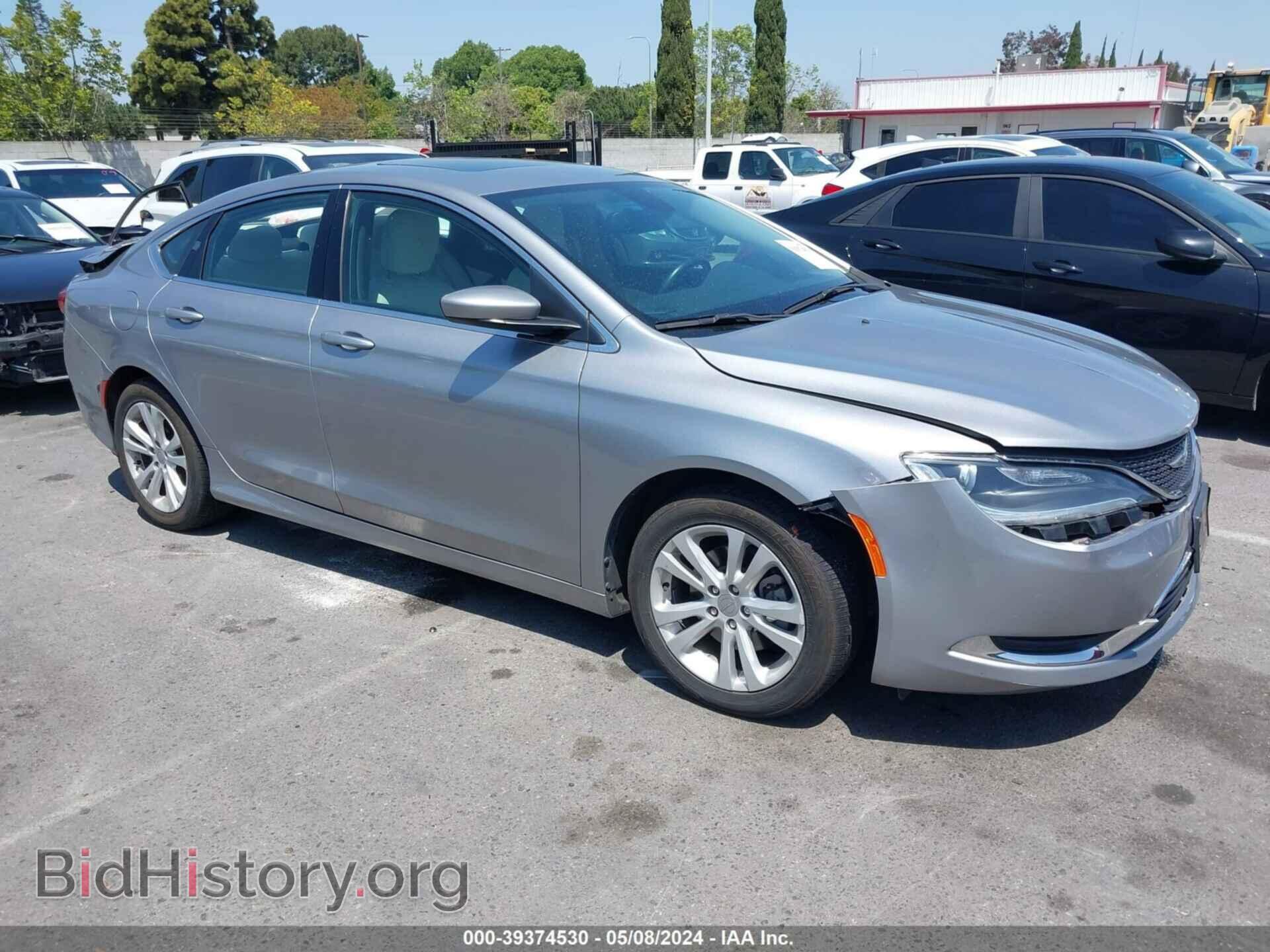 Фотография 1C3CCCAB5GN171754 - CHRYSLER 200 2016
