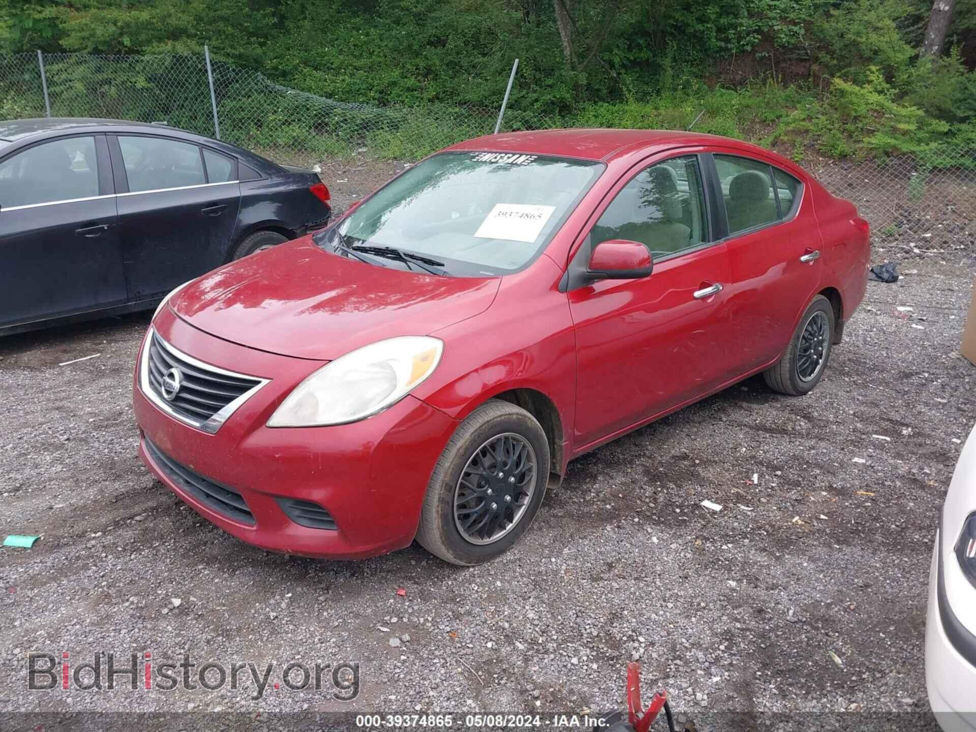 2012 NISSAN VERSA - VIN: 3N1CN7AP1CL866528 - Фото 2