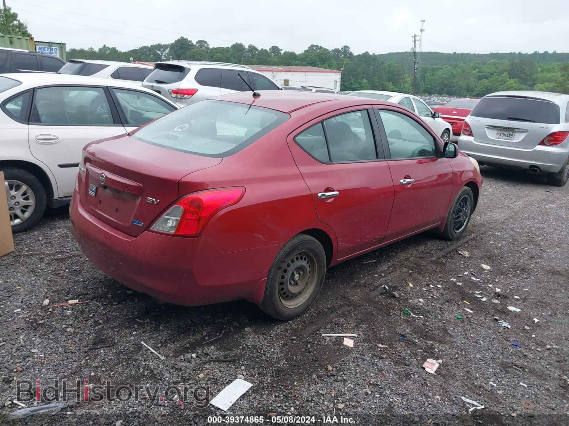 2012 NISSAN VERSA - VIN: 3N1CN7AP1CL866528 - Фото 4