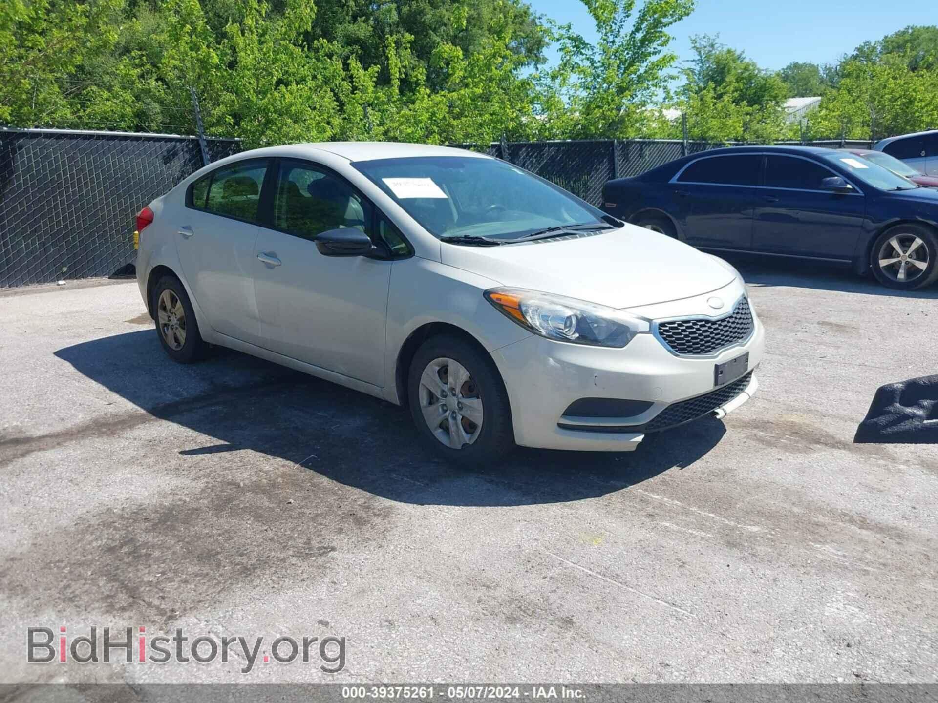 Photo KNAFK4A62E5154134 - KIA FORTE 2014