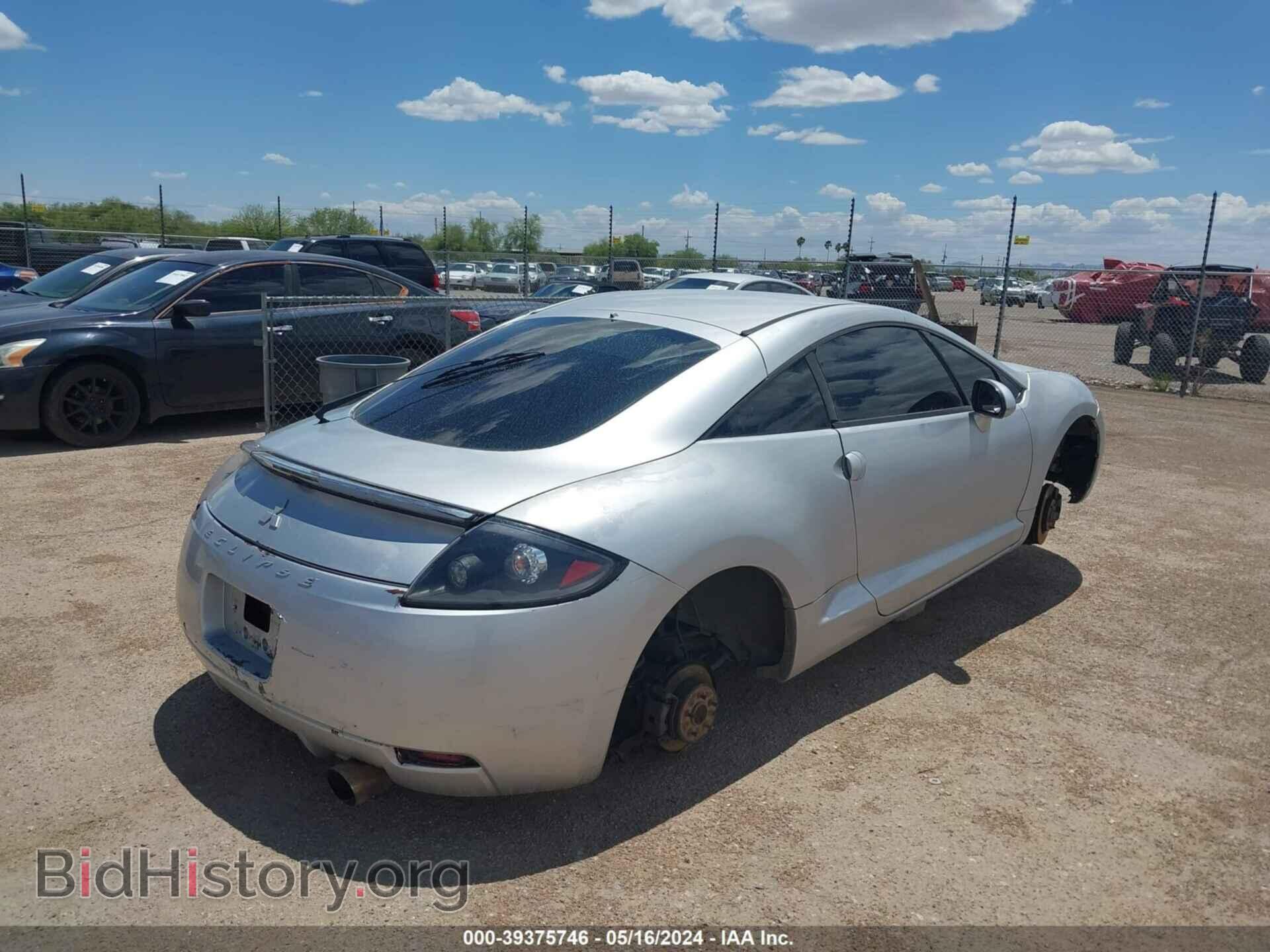 2007 MITSUBISHI ECLIPSE - VIN: 4A3AK24F87E029233 - Photo 4
