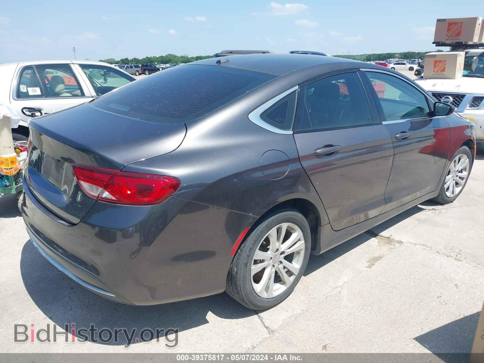 2015 CHRYSLER 200 - VIN: 1C3CCCAB5FN595935 - Фото 4