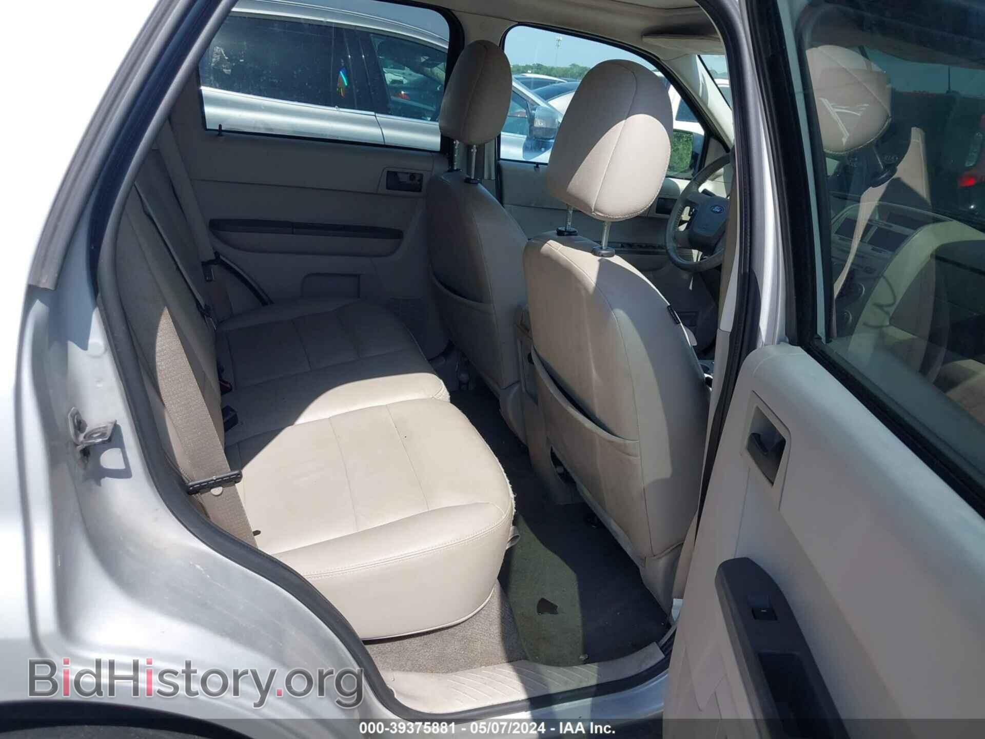 2008 FORD ESCAPE - VIN: 1FMCU03108KC70704 - Фото 8