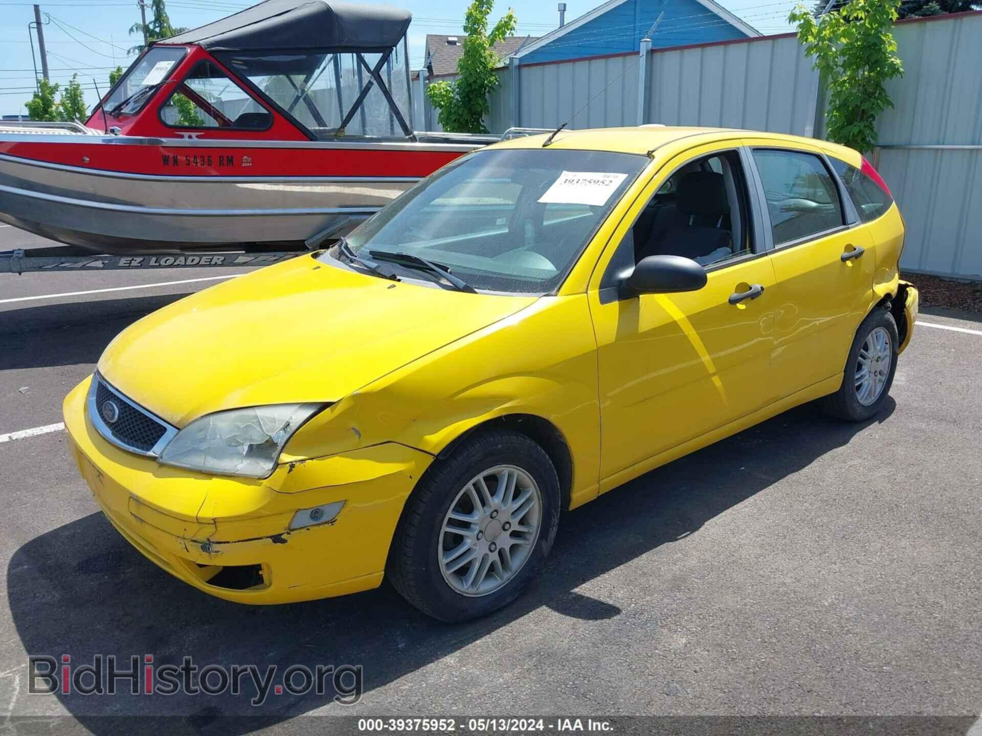 2007 FORD FOCUS - VIN: 1FAHP37N97W153796 - Фото 2