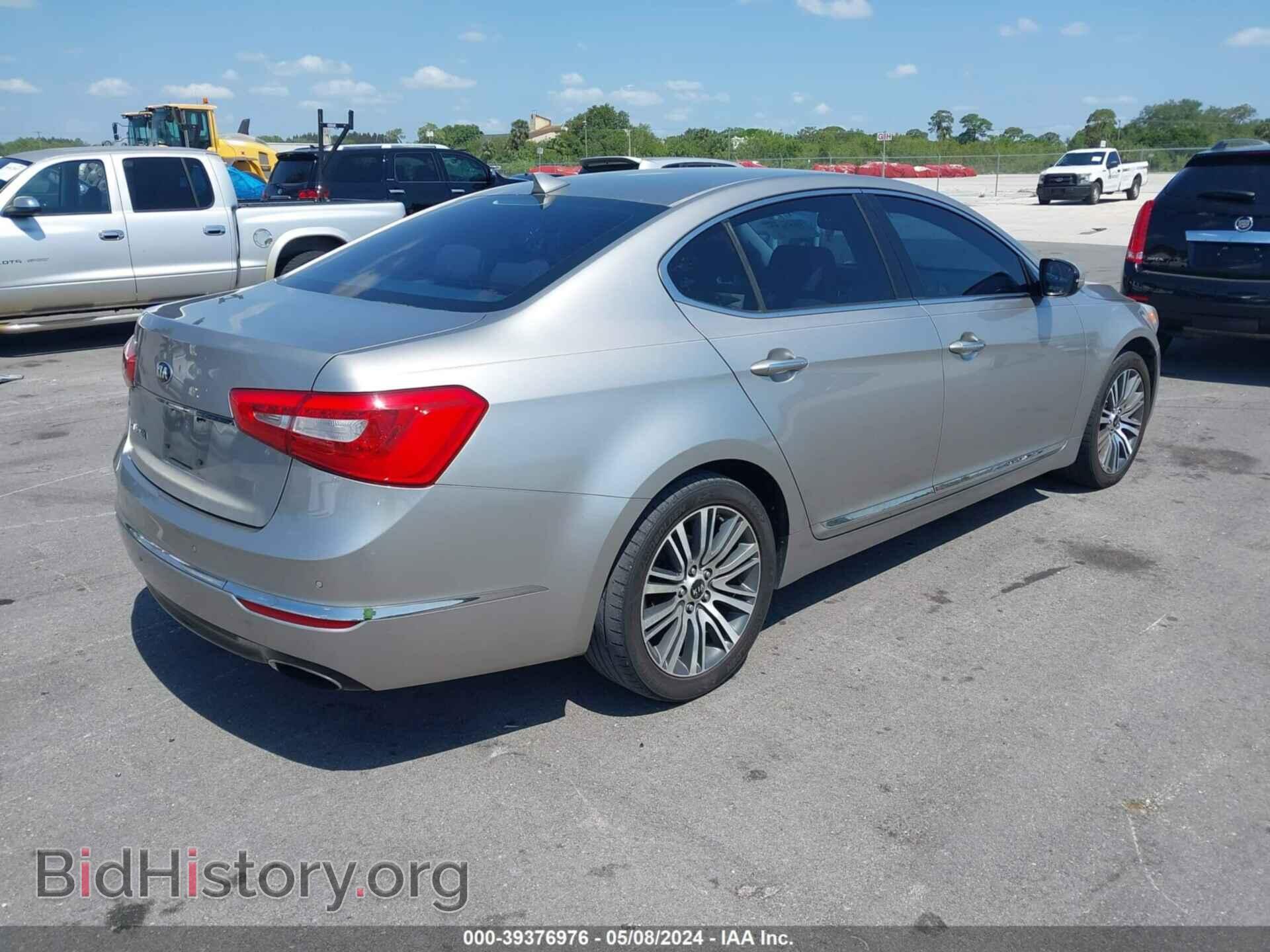 2014 KIA CADENZA - VIN: KNALN4D75E5156460 - Фото 4