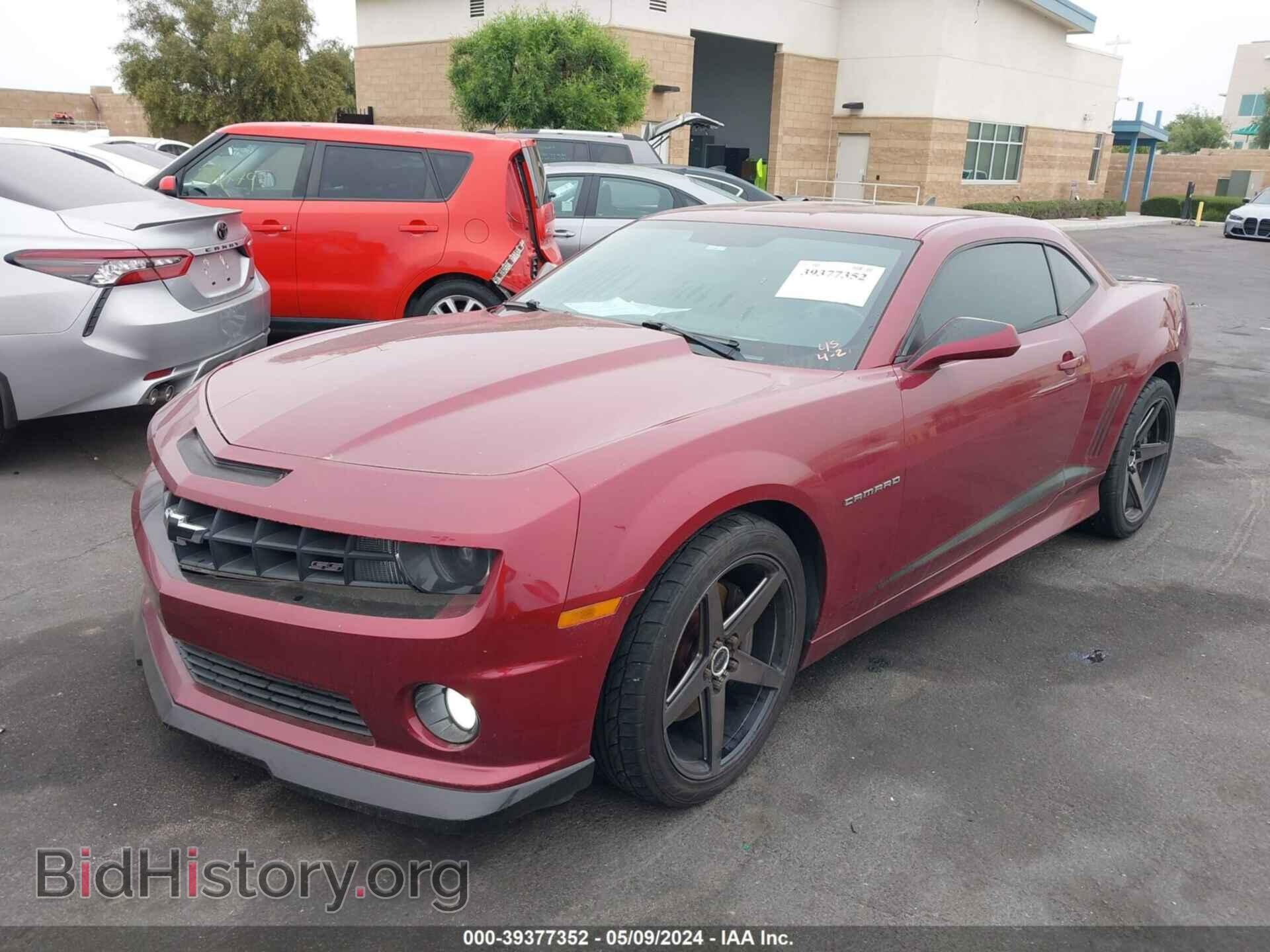 2011 CHEVROLET CAMARO - VIN: 2G1FT1EW7B9141590 - Фото 2