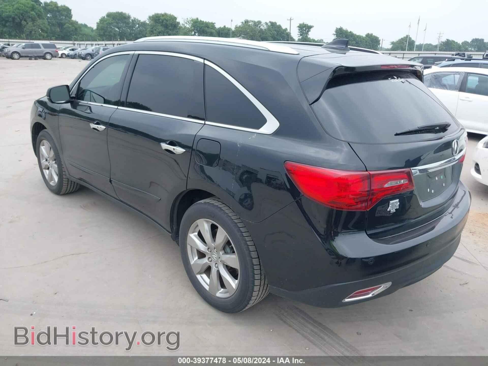 2015 ACURA MDX - VIN: 5FRYD3H86FB003934 - Фото 3