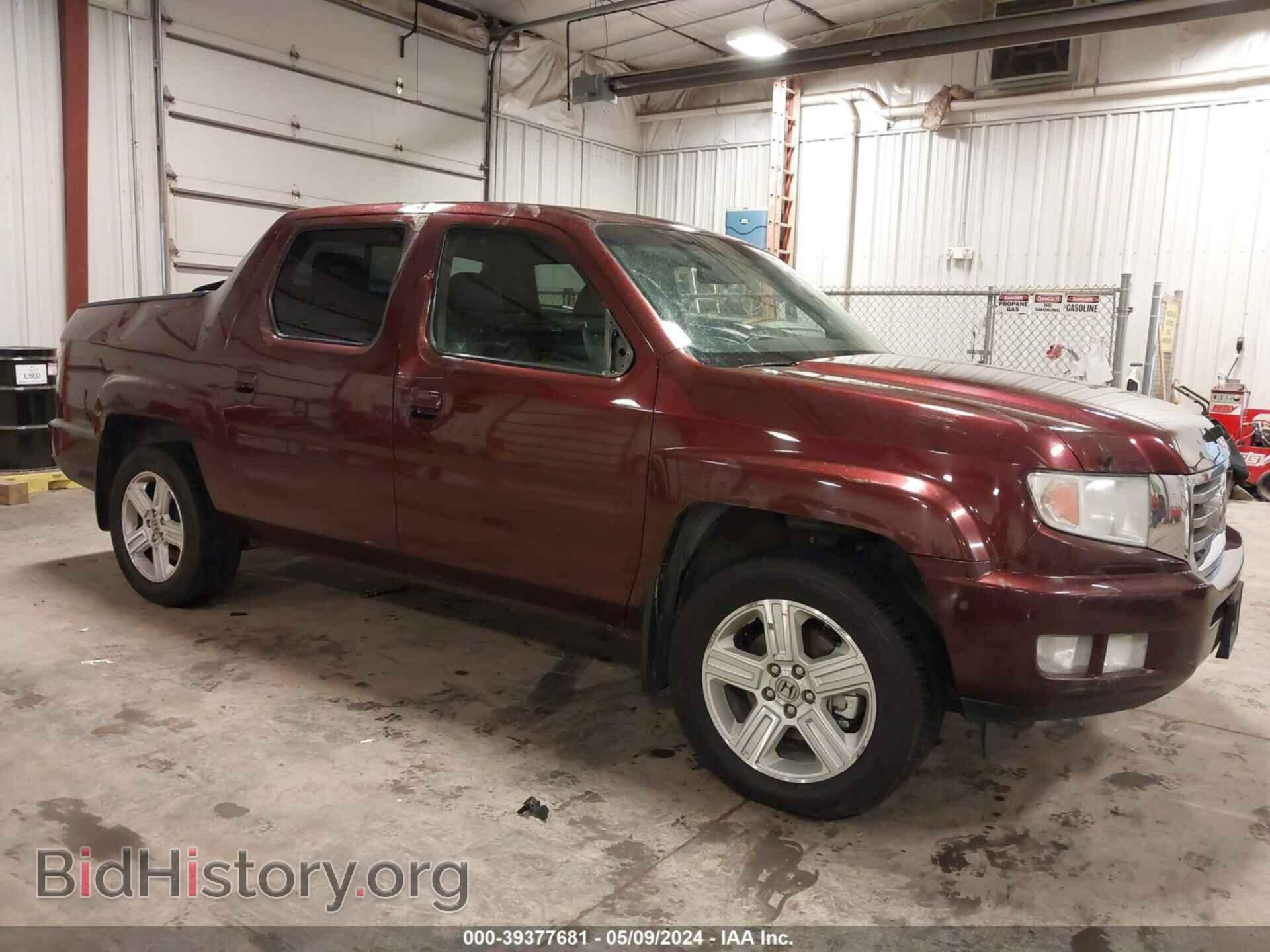 Photo 5FPYK1F51CB459783 - HONDA RIDGELINE 2012
