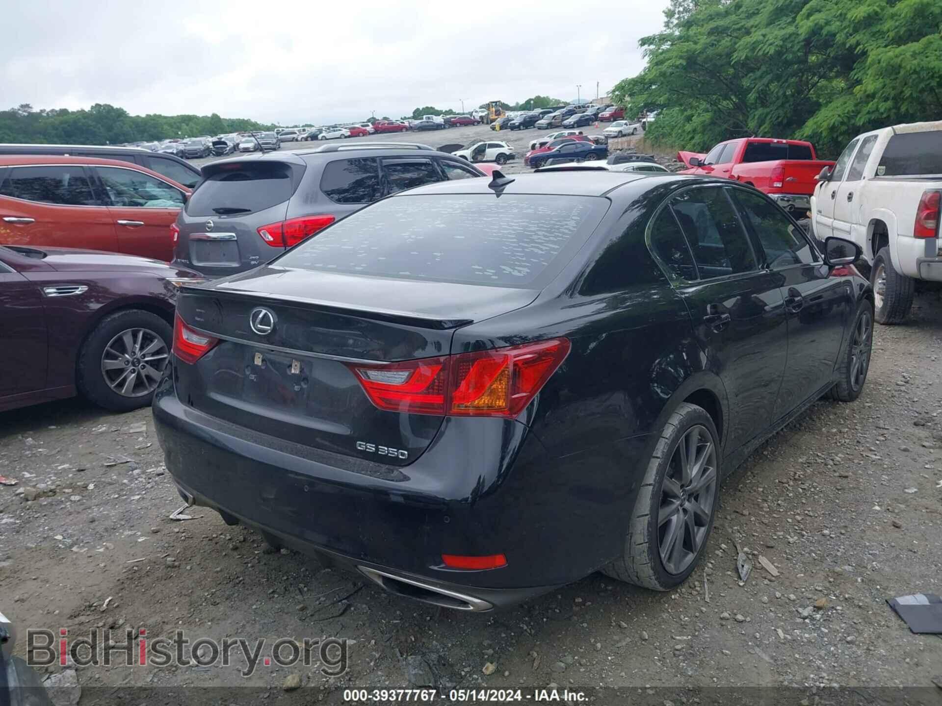 2014 LEXUS GS 350 - VIN: JTHBE1BL4E5039464 - Фото 4
