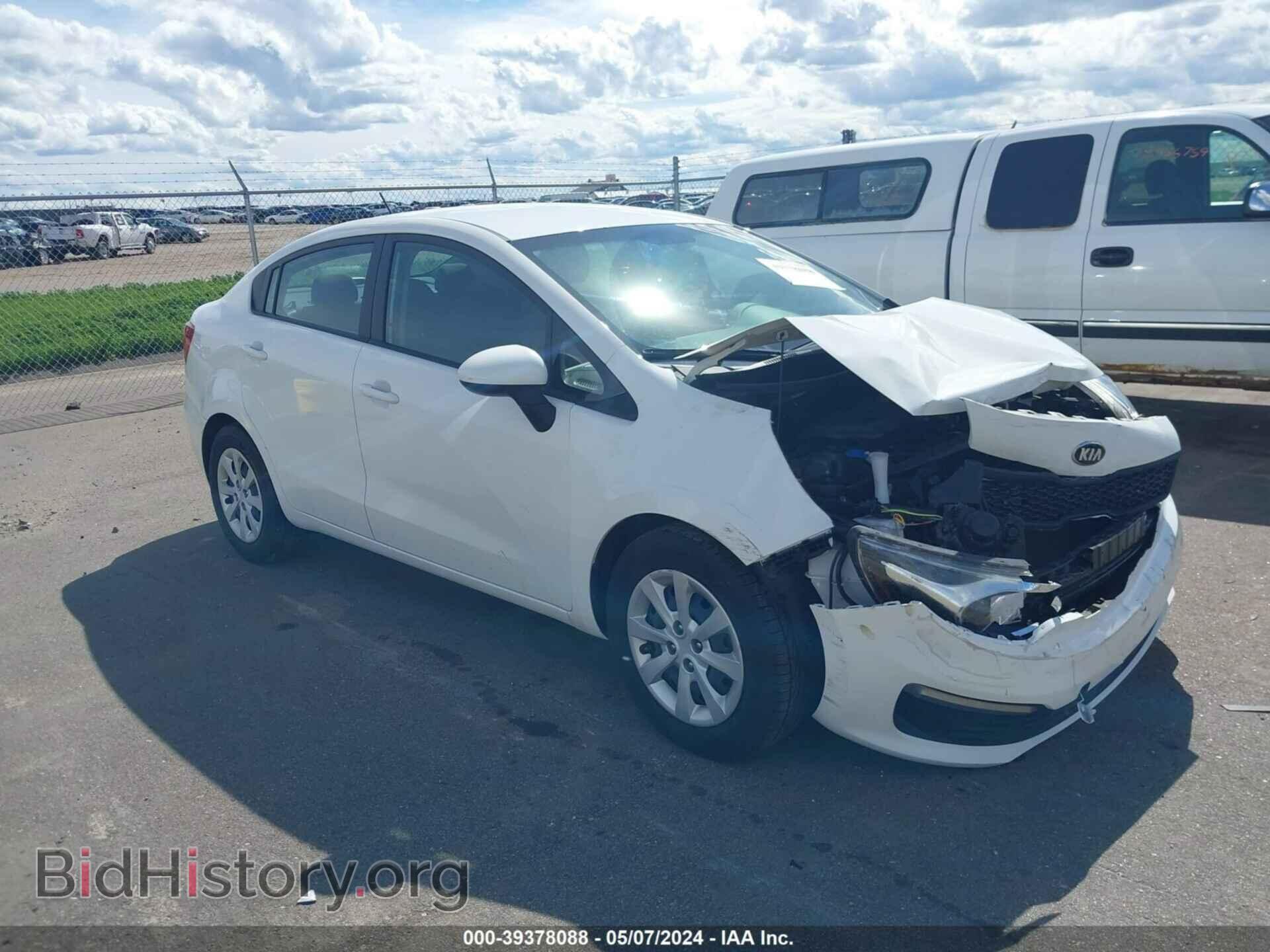 Фотография KNADM4A3XH6100456 - KIA RIO 2017
