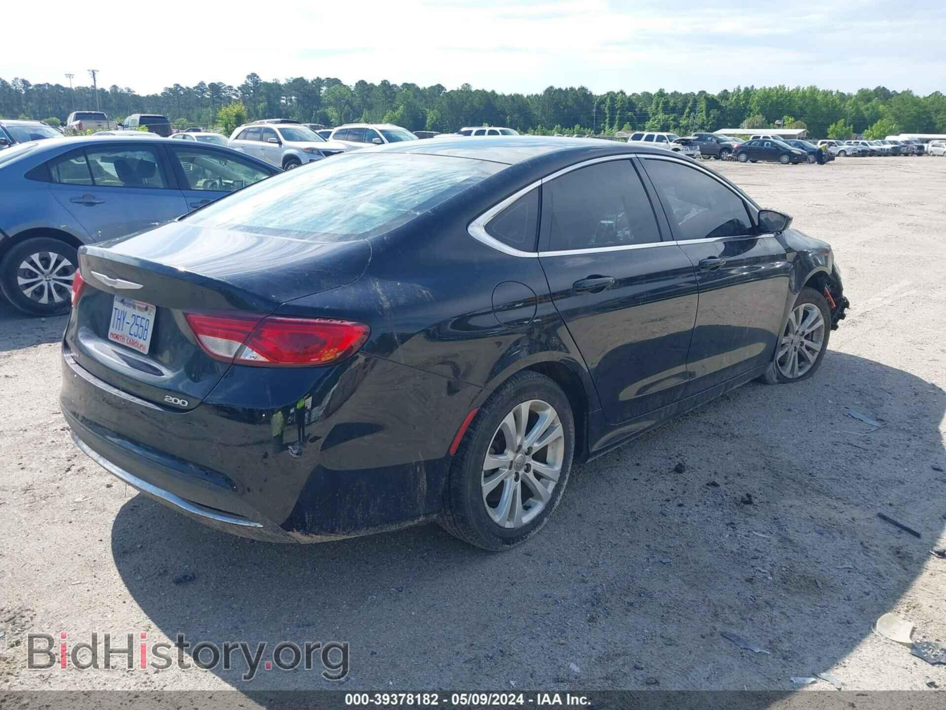 2016 CHRYSLER 200 - VIN: 1C3CCCFB6GN186112 - Фото 4