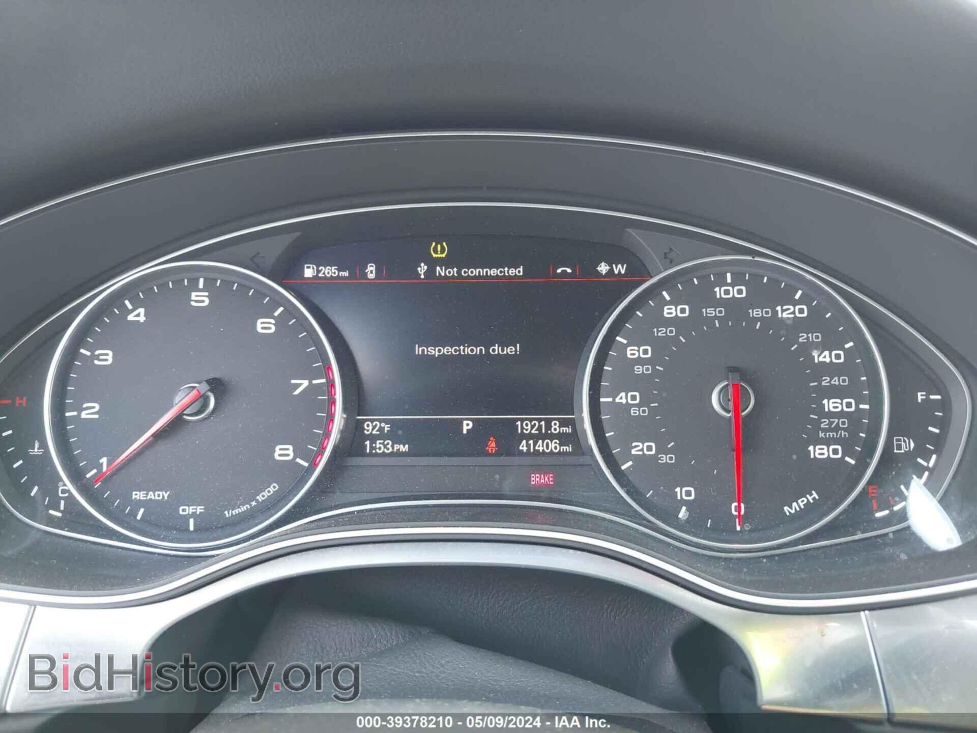 2016 AUDI A6 - VIN: WAUGFAFC0GN102803 - Фото 7