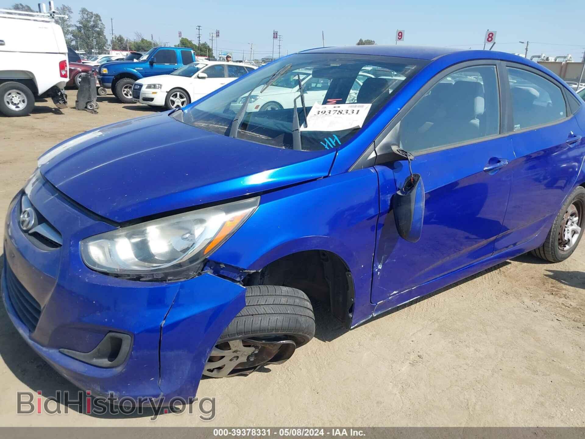 2012 HYUNDAI ACCENT - VIN: KMHCT4AE7CU200811 - Фото 6