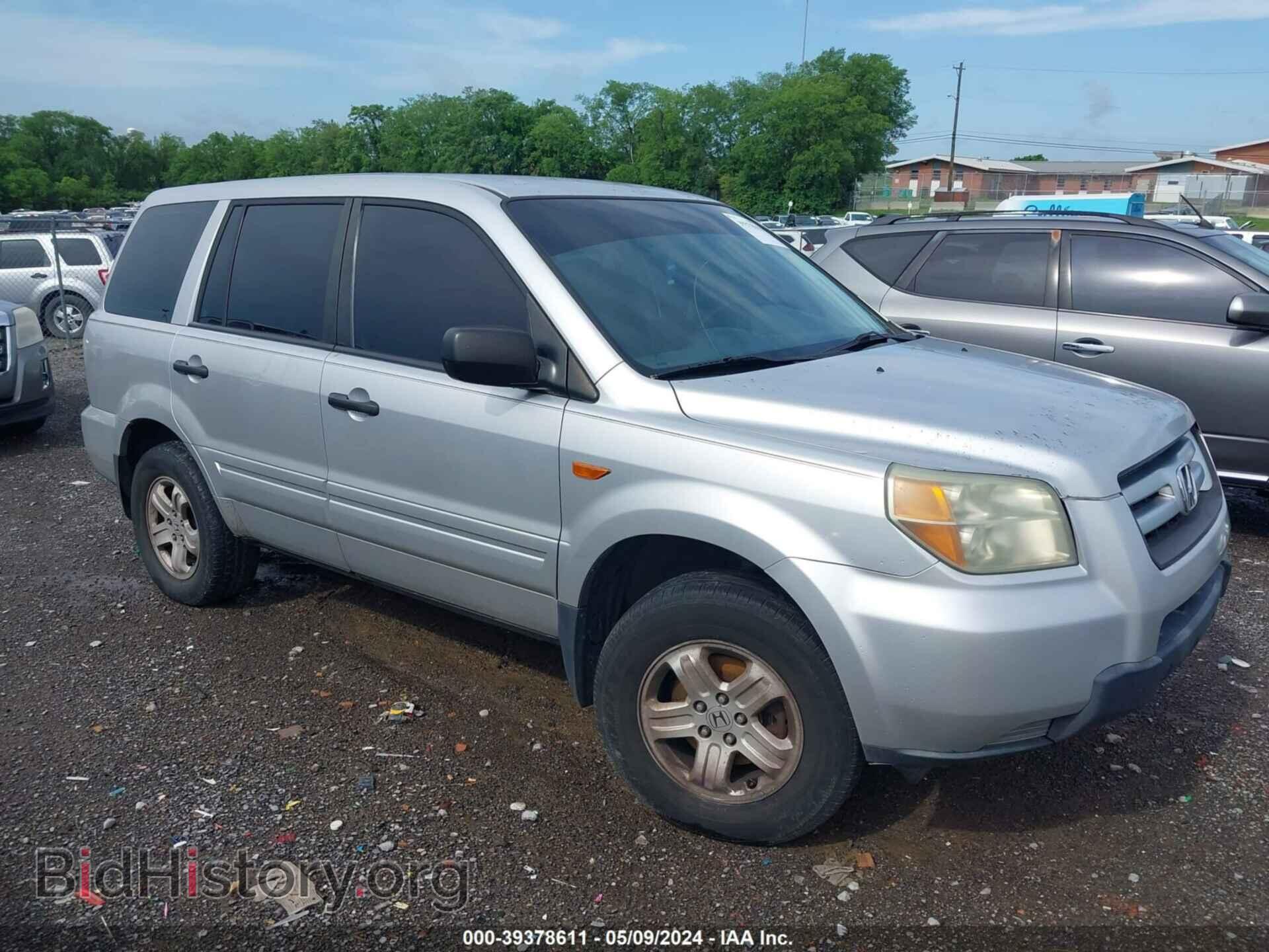 Фотография 5FNYF28126B007911 - HONDA PILOT 2006
