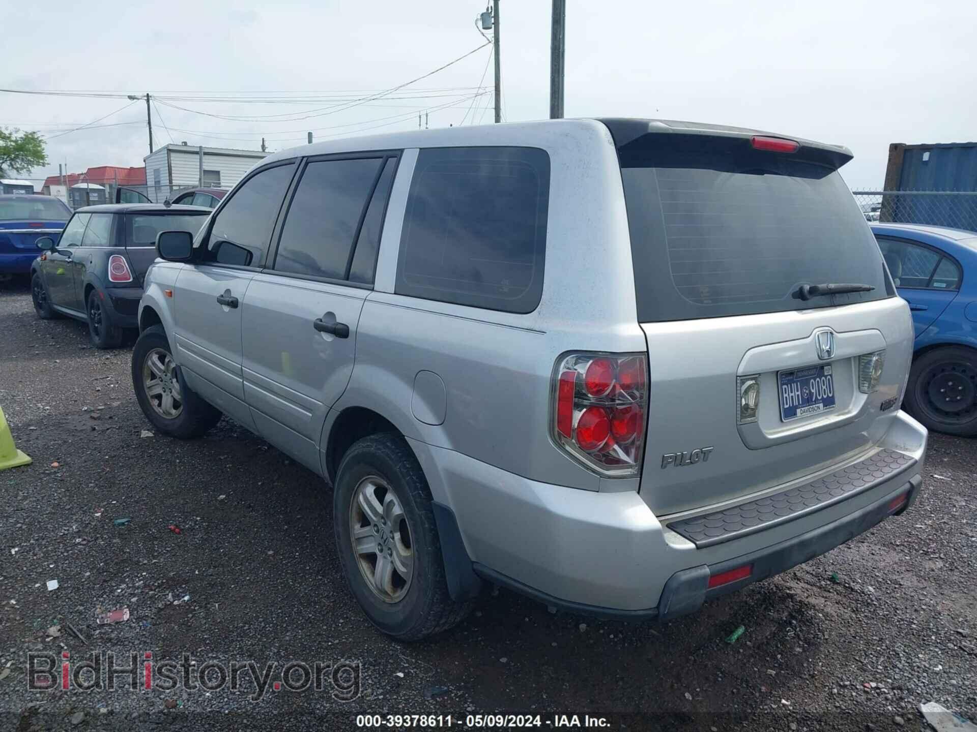 2006 HONDA PILOT - VIN: 5FNYF28126B007911 - Фото 3