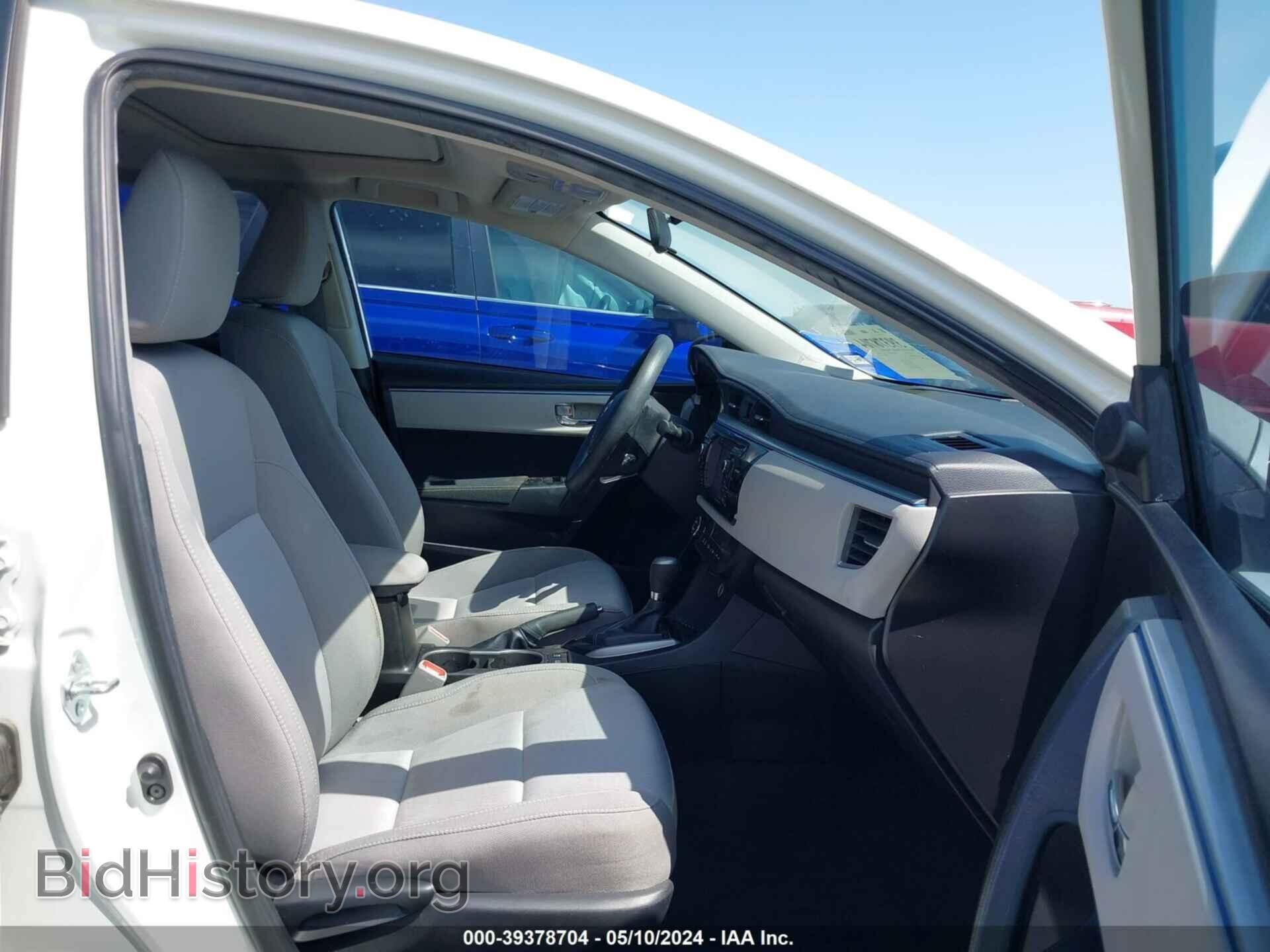 2014 TOYOTA COROLLA - VIN: 5YFBPRHE0EP087176 - Фото 5