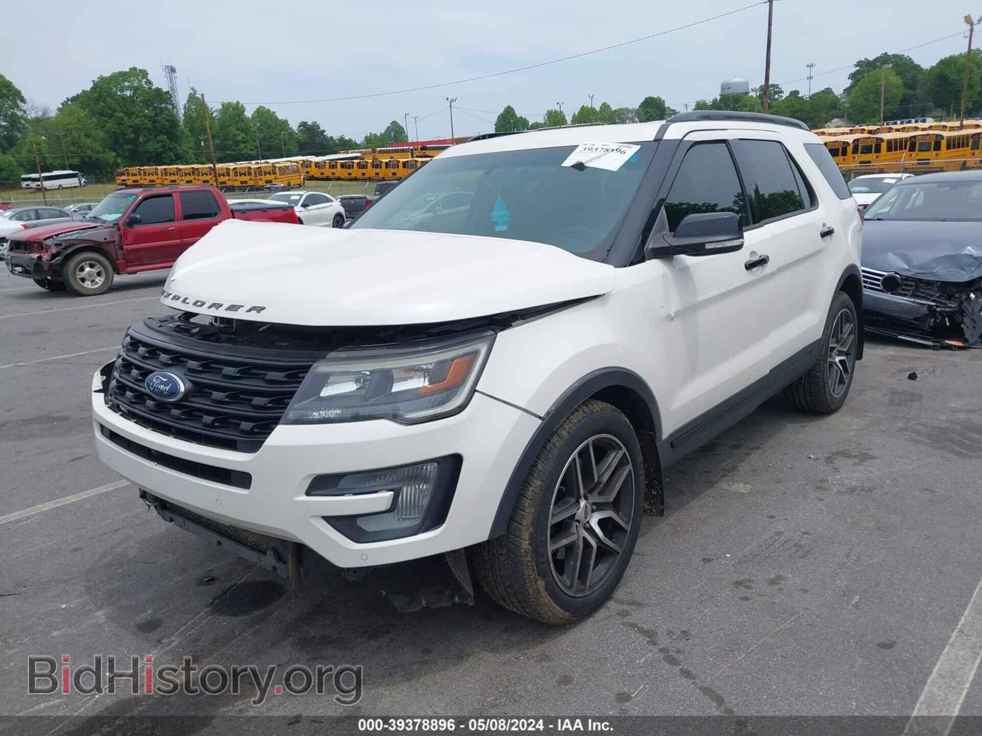 2016 FORD EXPLORER - VIN: 1FM5K8GT2GGB58237 - Фото 2