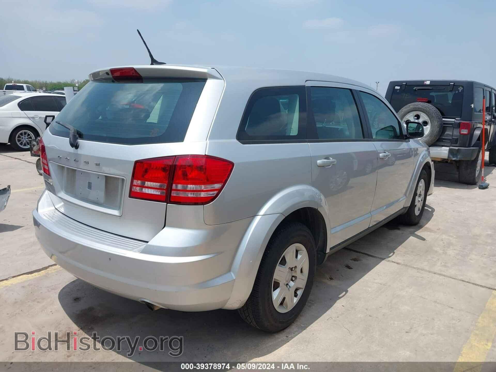 2012 DODGE JOURNEY - VIN: 3C4PDCAB3CT389762 - Фото 4