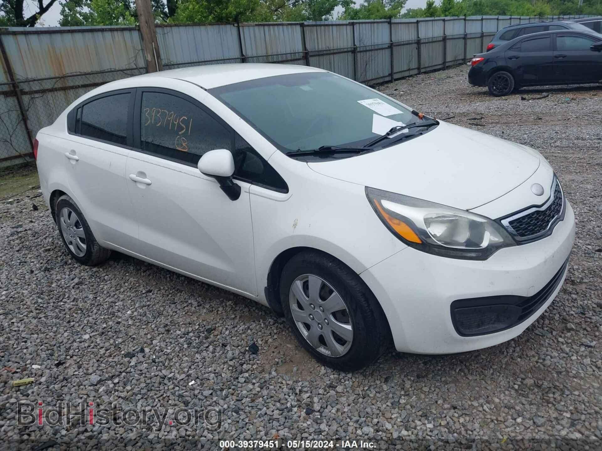 Photo KNADN4A32D6310315 - KIA RIO 2013