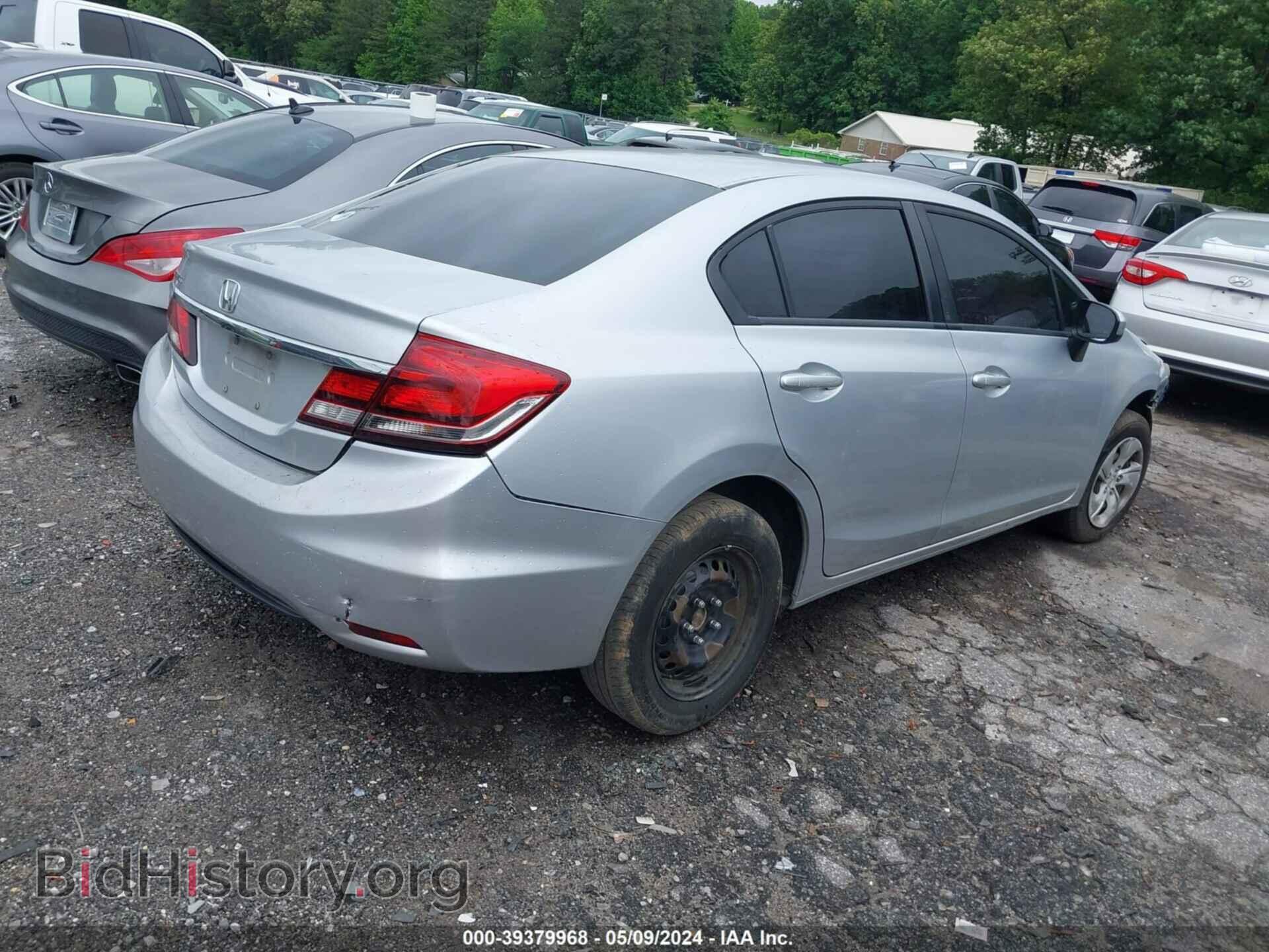 2014 HONDA CIVIC - VIN: 2HGFB2F58EH527341 - Фото 4