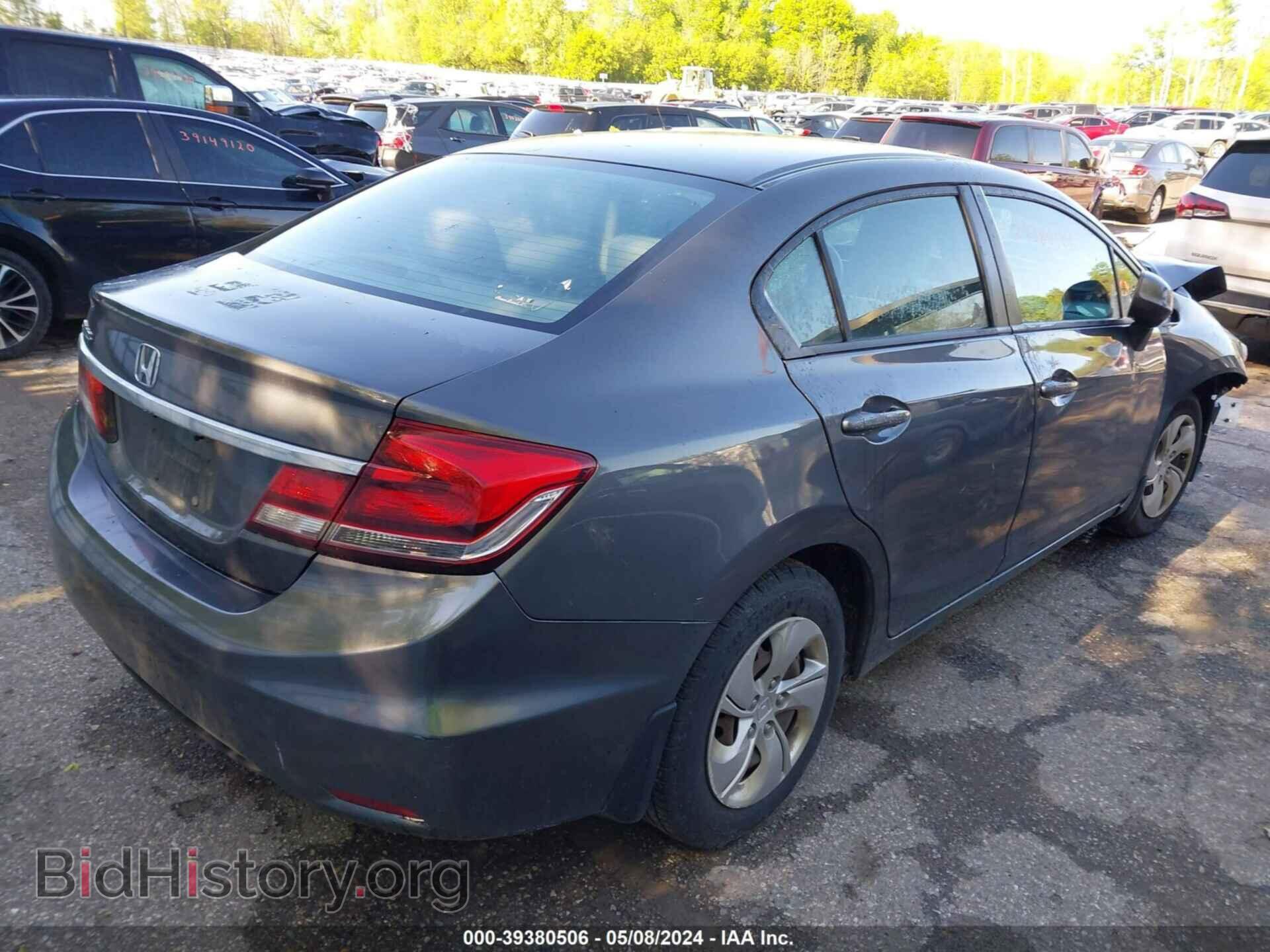 2013 HONDA CIVIC - VIN: 2HGFB2F50DH564124 - Фото 4
