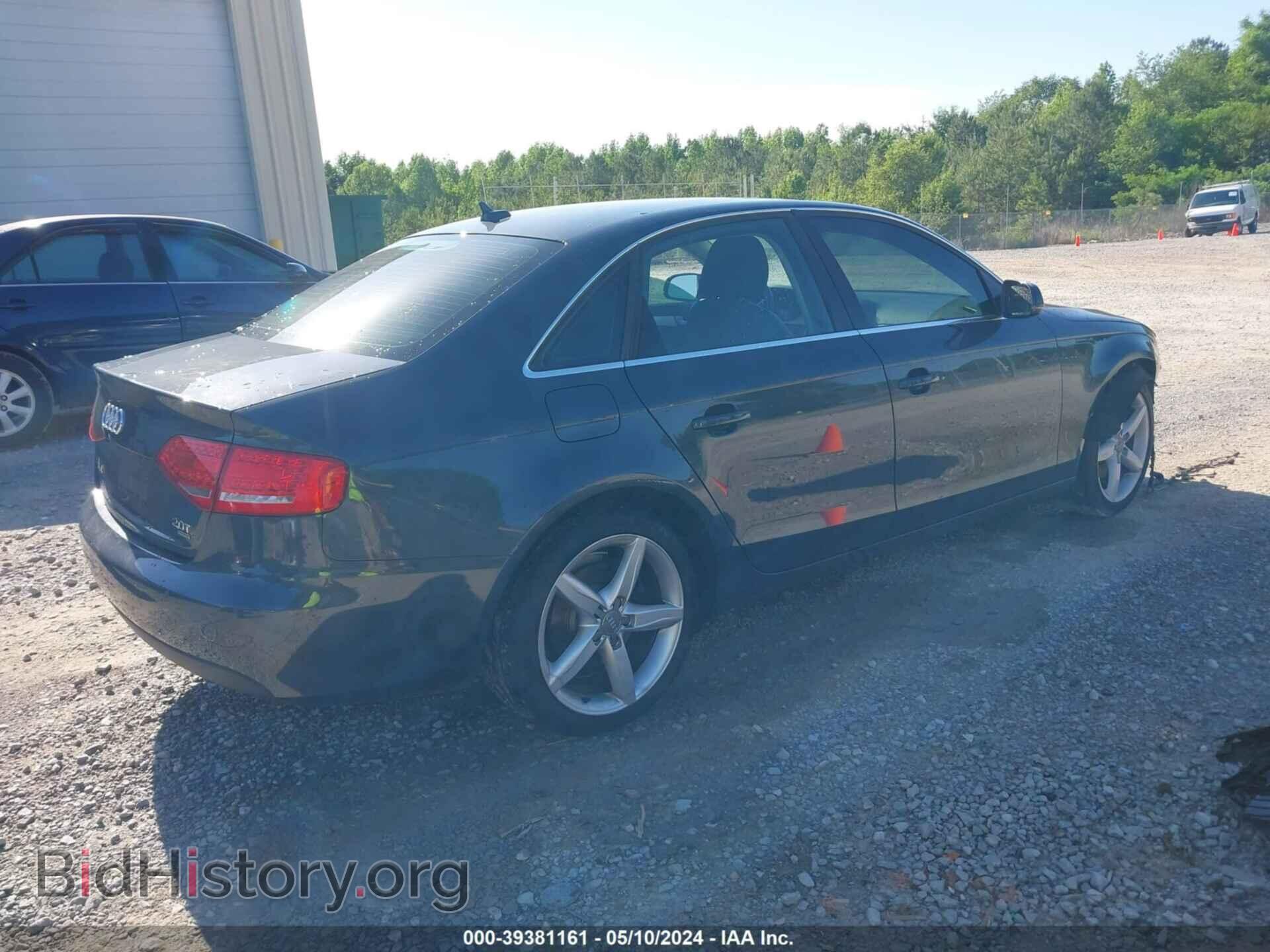 2010 AUDI A4 - VIN: WAUFFAFLXAN036912 - Фото 4
