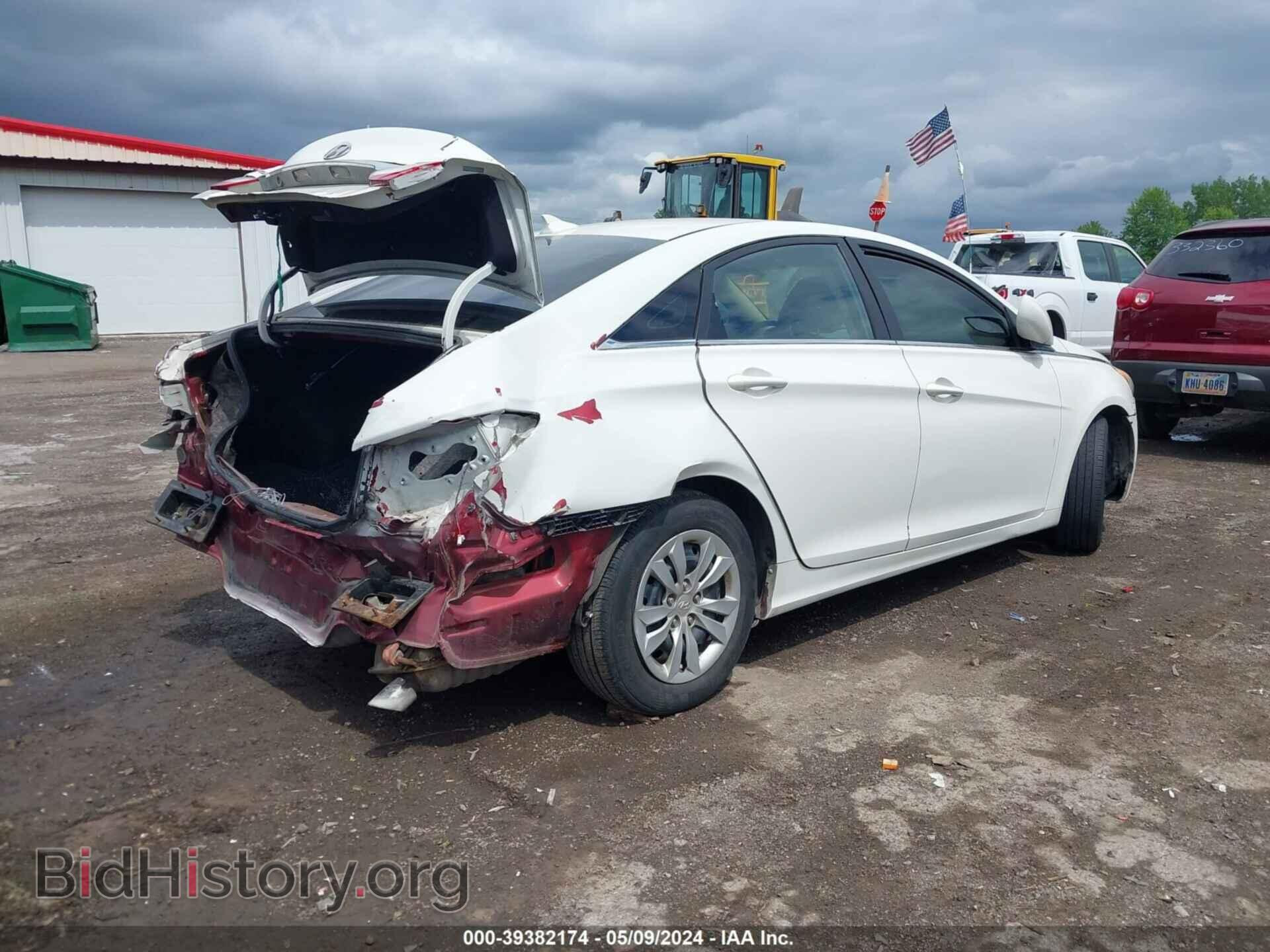 2012 HYUNDAI SONATA - VIN: 5NPEB4AC1CH453020 - Фото 4