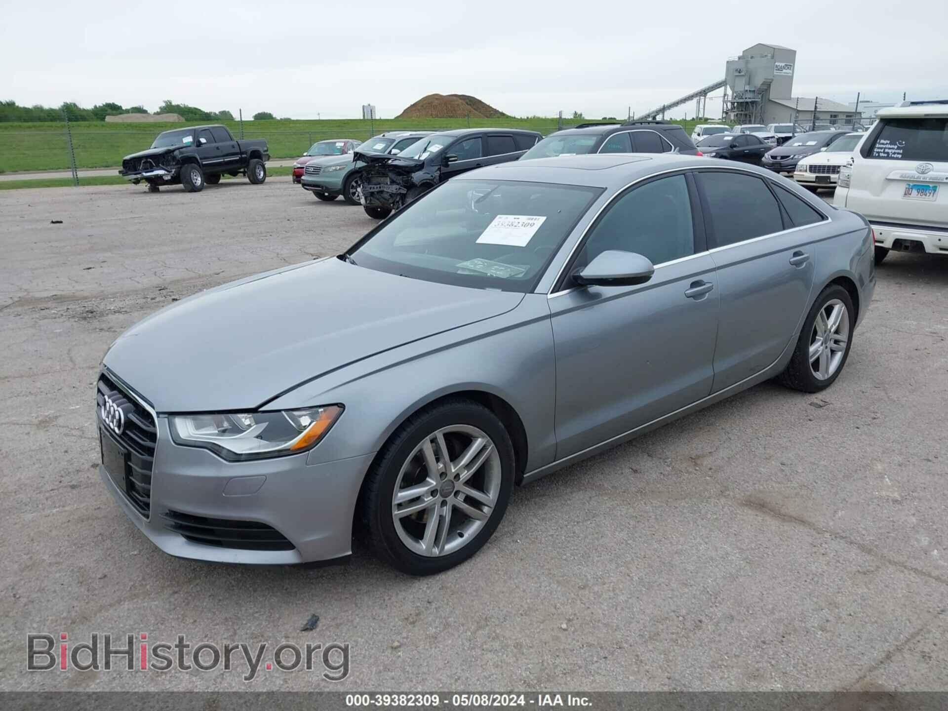 2012 AUDI A6 - VIN: WAUCFAFC4CN073279 - Фото 2