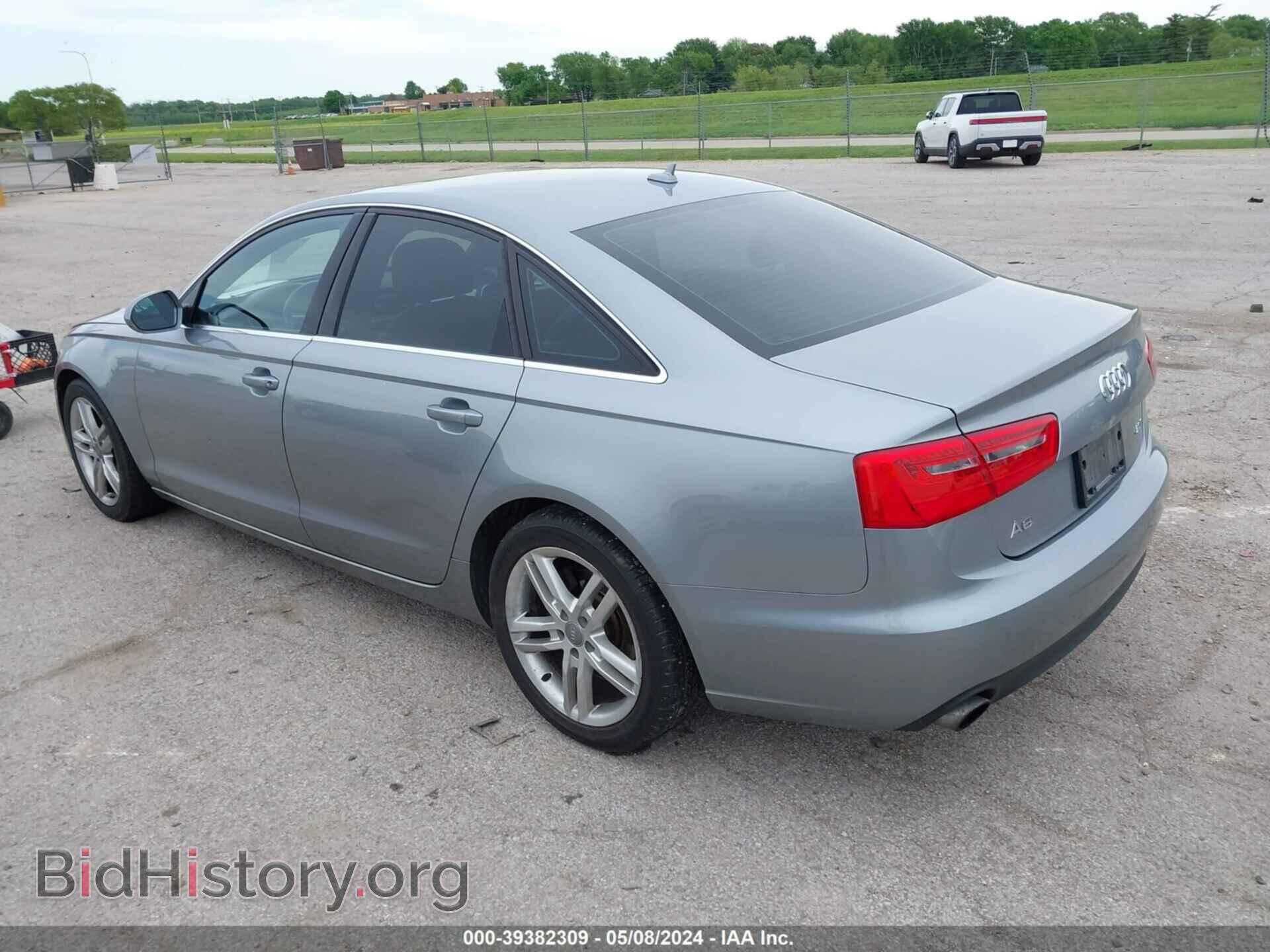 2012 AUDI A6 - VIN: WAUCFAFC4CN073279 - Фото 3