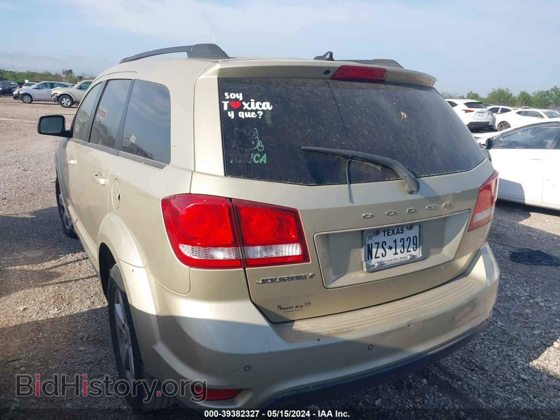 2011 DODGE JOURNEY - VIN: 3D4PG1FG9BT526866 - Фото 3