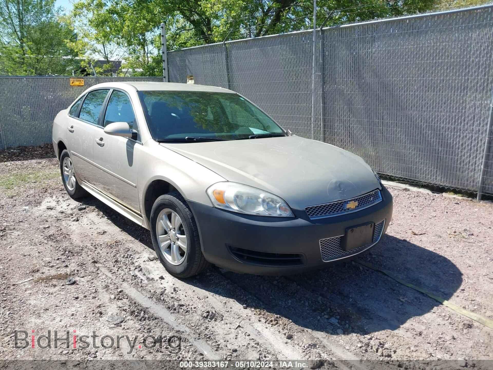 Photo 2G1WF5E32C1126810 - CHEVROLET IMPALA 2012