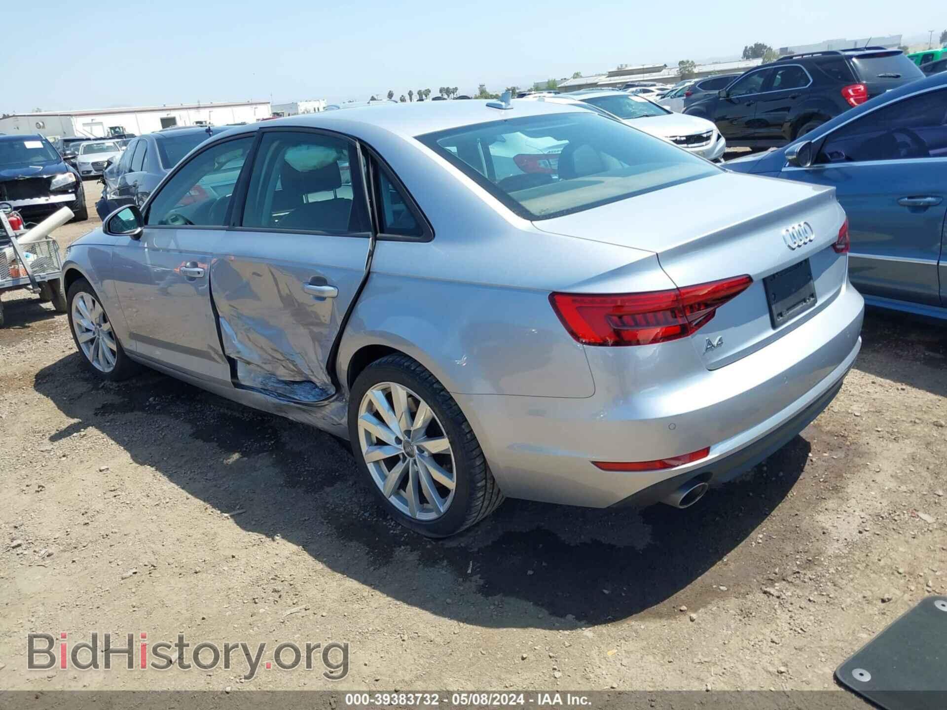 2017 AUDI A4 - VIN: WAUGNAF46HN005182 - Фото 3