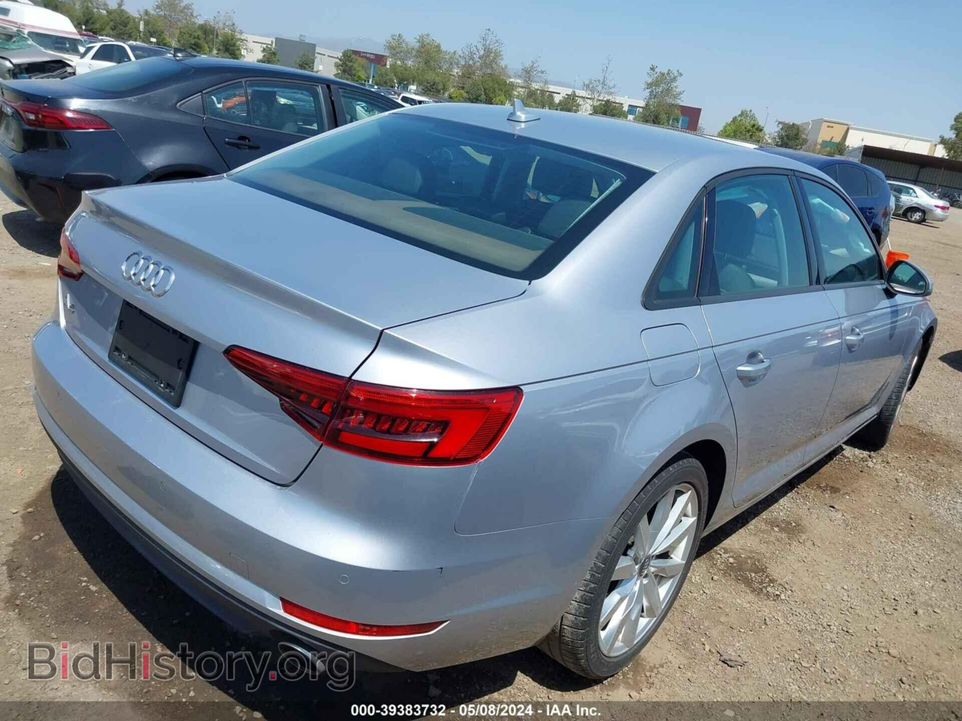 2017 AUDI A4 - VIN: WAUGNAF46HN005182 - Фото 4