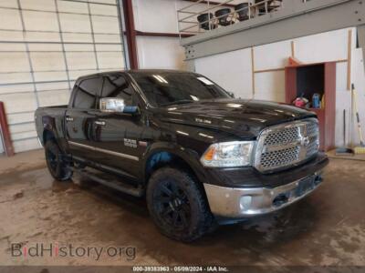 2015 RAM 1500 Laramie, black — VIN 1C6RR7NTXFS708043, IAAI