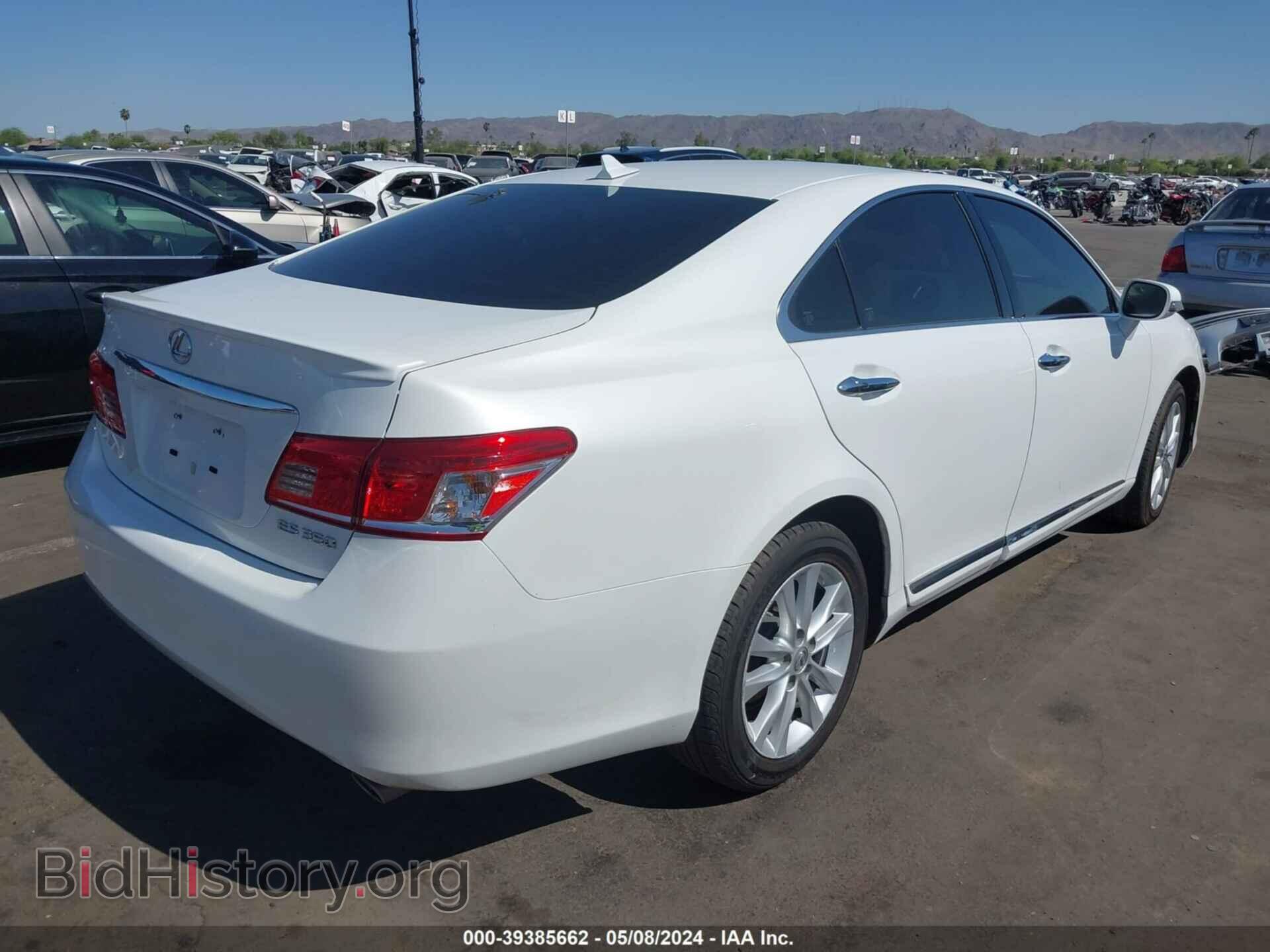 2011 LEXUS ES 350 - VIN: JTHBK1EG3B2456675 - Фото 4