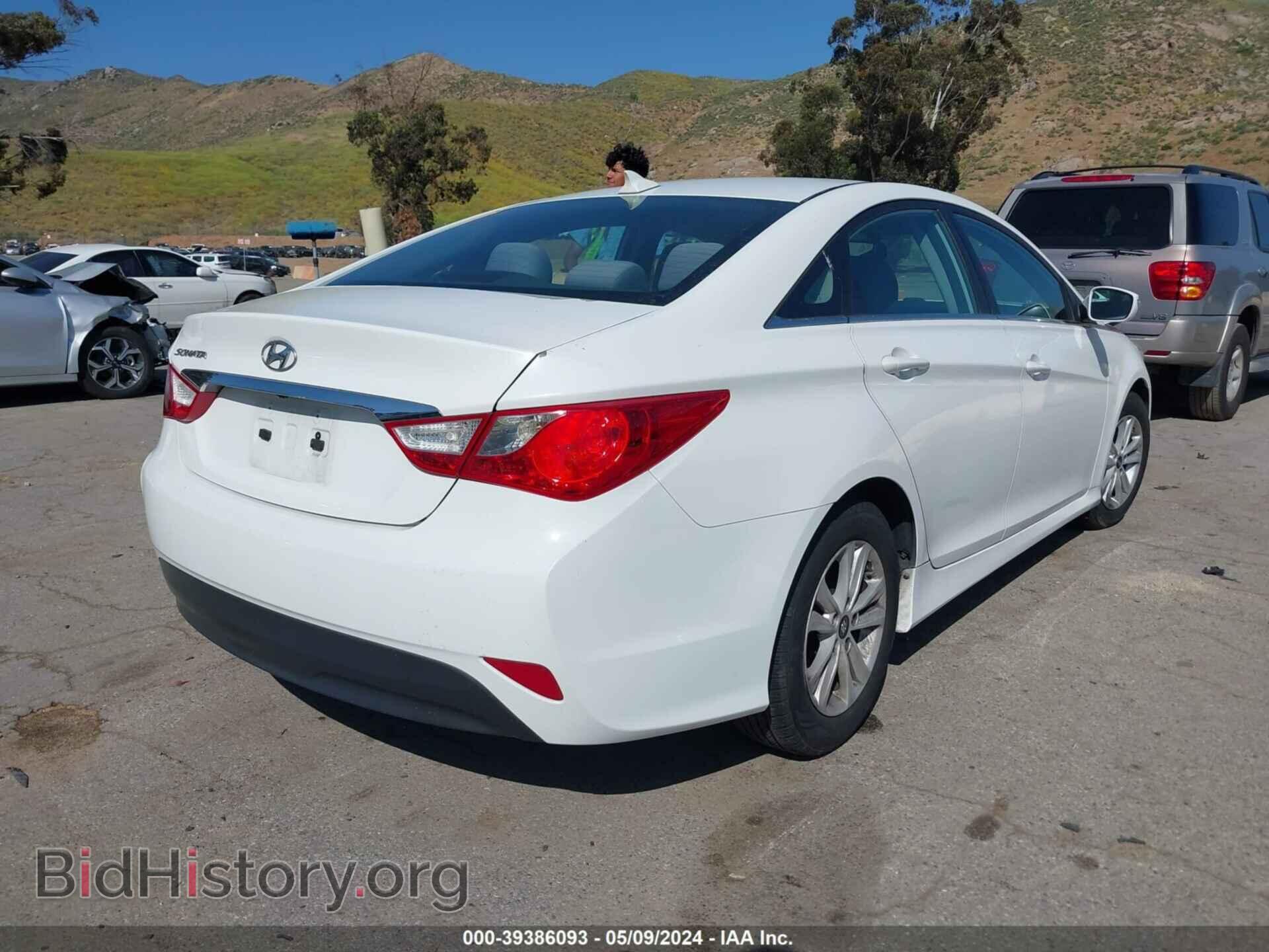2014 HYUNDAI SONATA - VIN: 5NPEB4AC9EH919313 - Фото 4