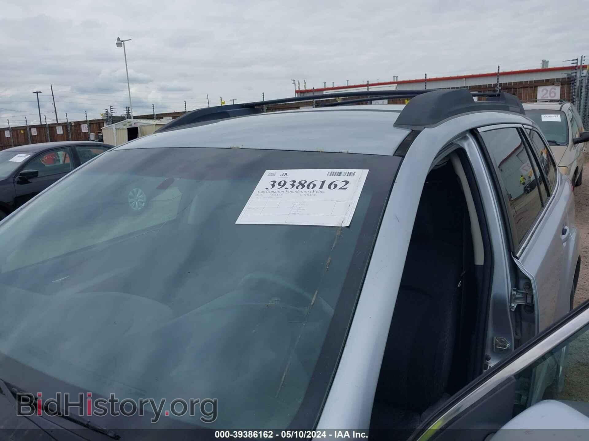 2012 SUBARU OUTBACK - VIN: 4S4BRCBCXC1206699 - Фото 6