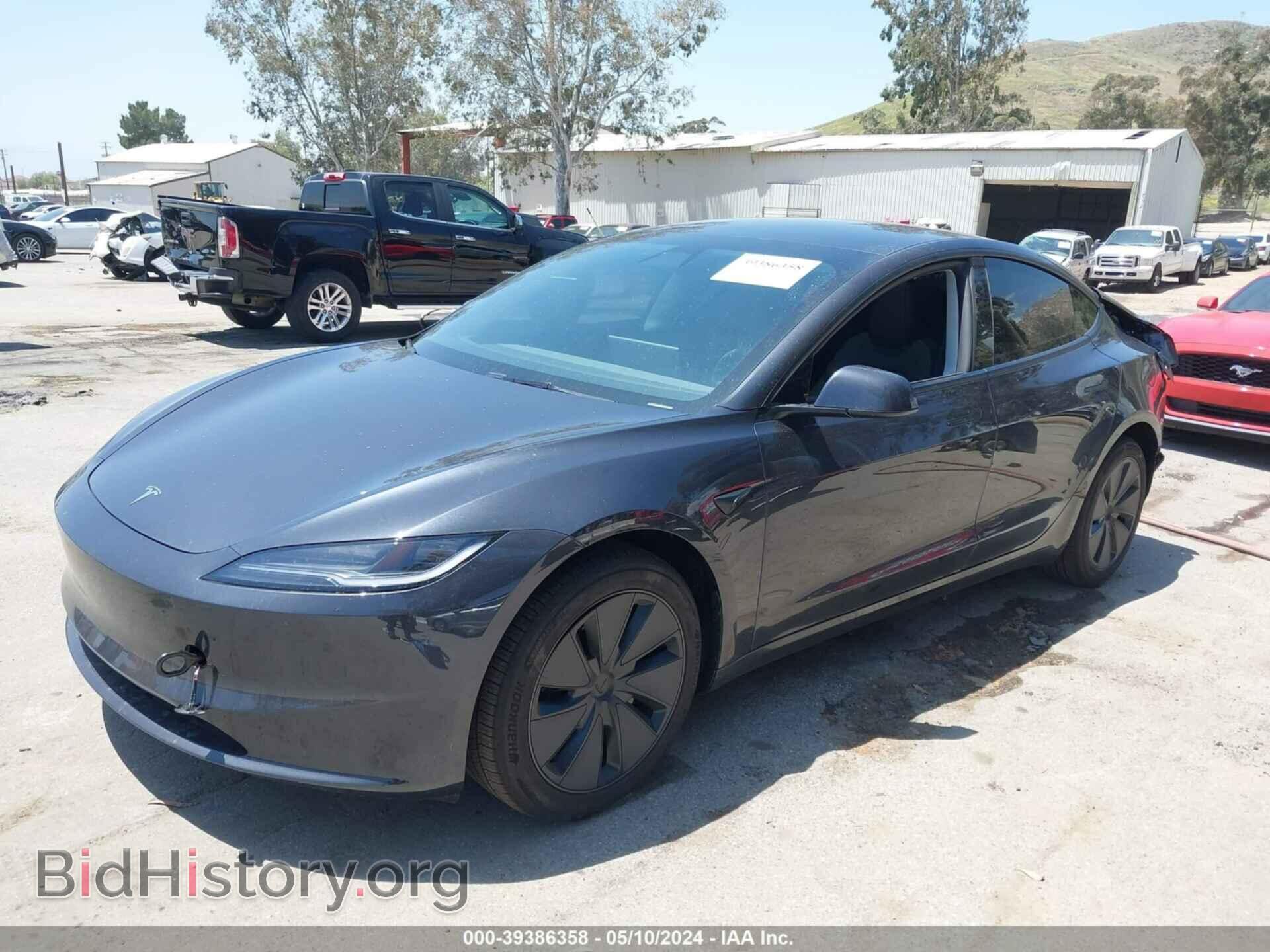2024 TESLA MODEL 3 - VIN: 5YJ3E1EA7RF728239 - Photo 2