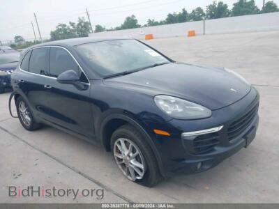 2016 Porsche CAYENNE, navy — VIN WP1AA2A27GKA08865, IAAI