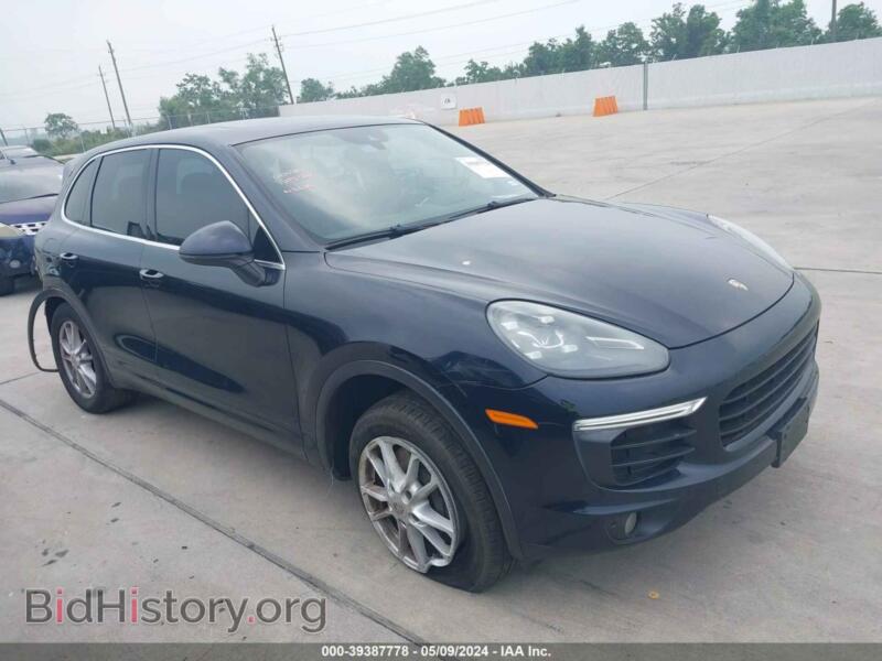 2016 Porsche CAYENNE (VIN WP1AA2A27GKA08865) — photo 1 of 17, IAAI, damage: rear